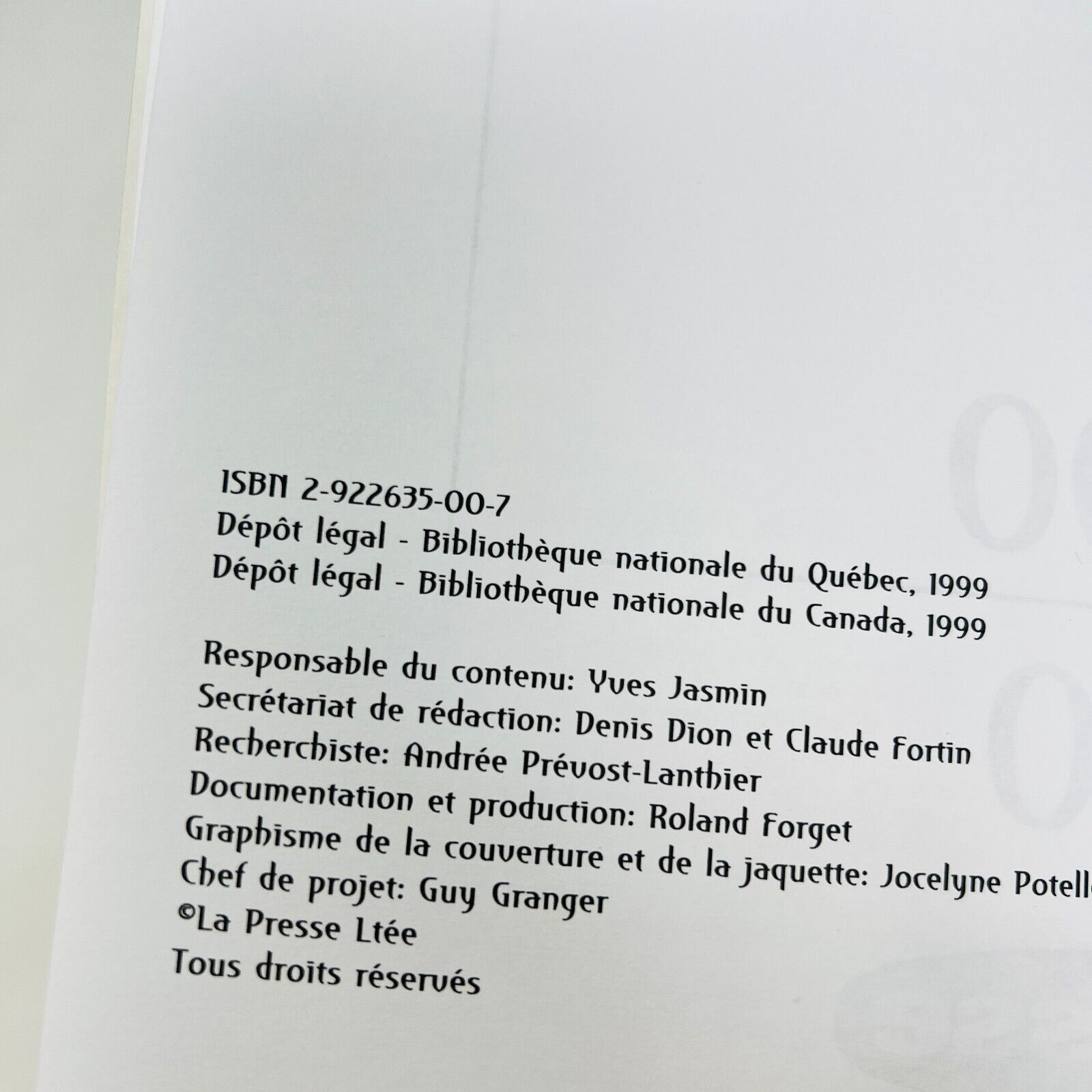 100 Ans d'Actualités La Presse 1900-2000 Articles du Journal Livre Rétrospective