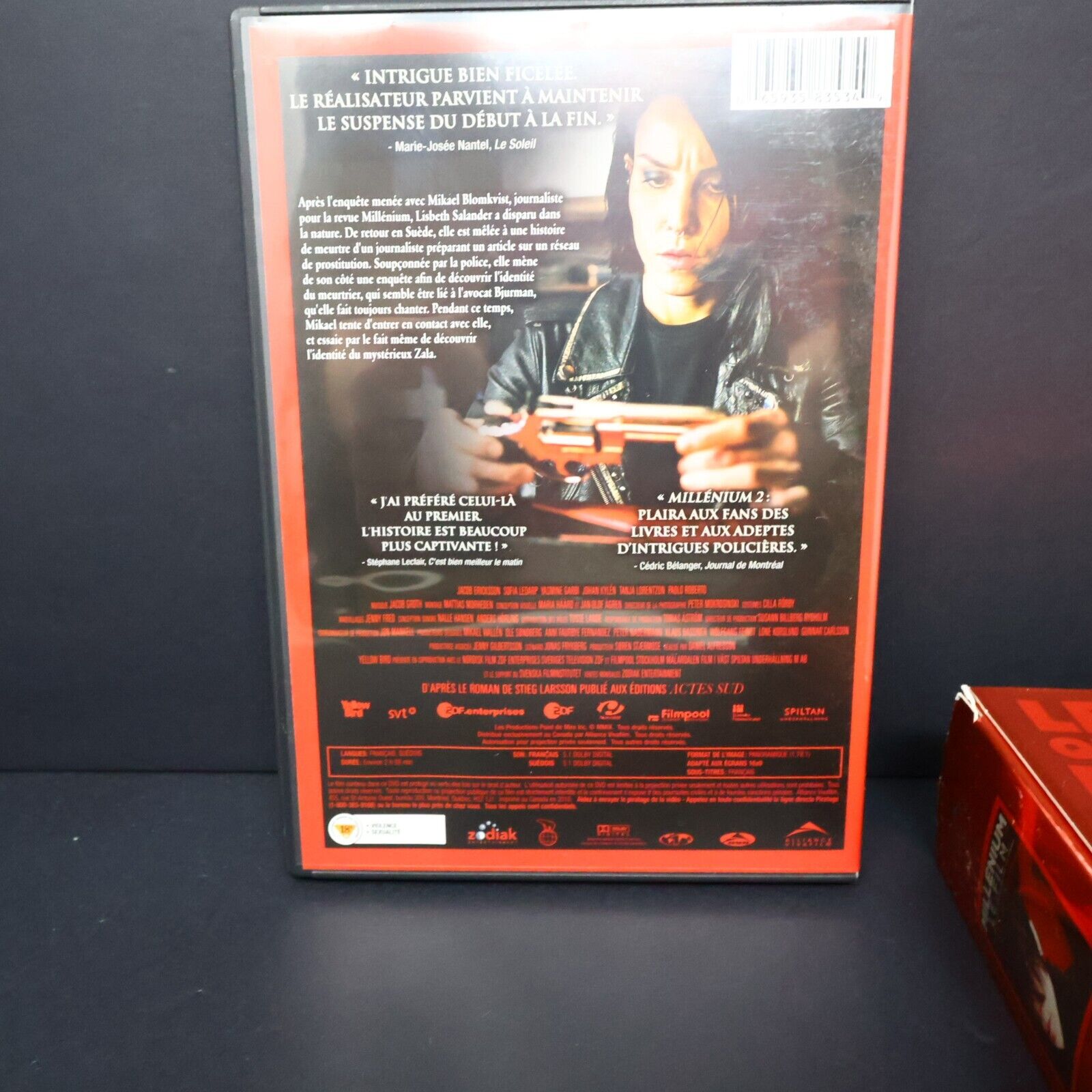 Millénium La Trilogie DVD Testé 2010 3 Films Français/French Noomi Rapace NTSC
