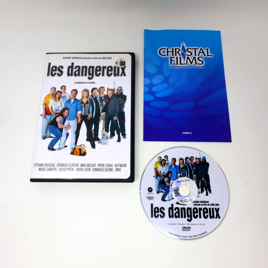 Les Dangereux DVD NTSC Testé Film Québécois Véronique Cloutier Stéphane Rousseau