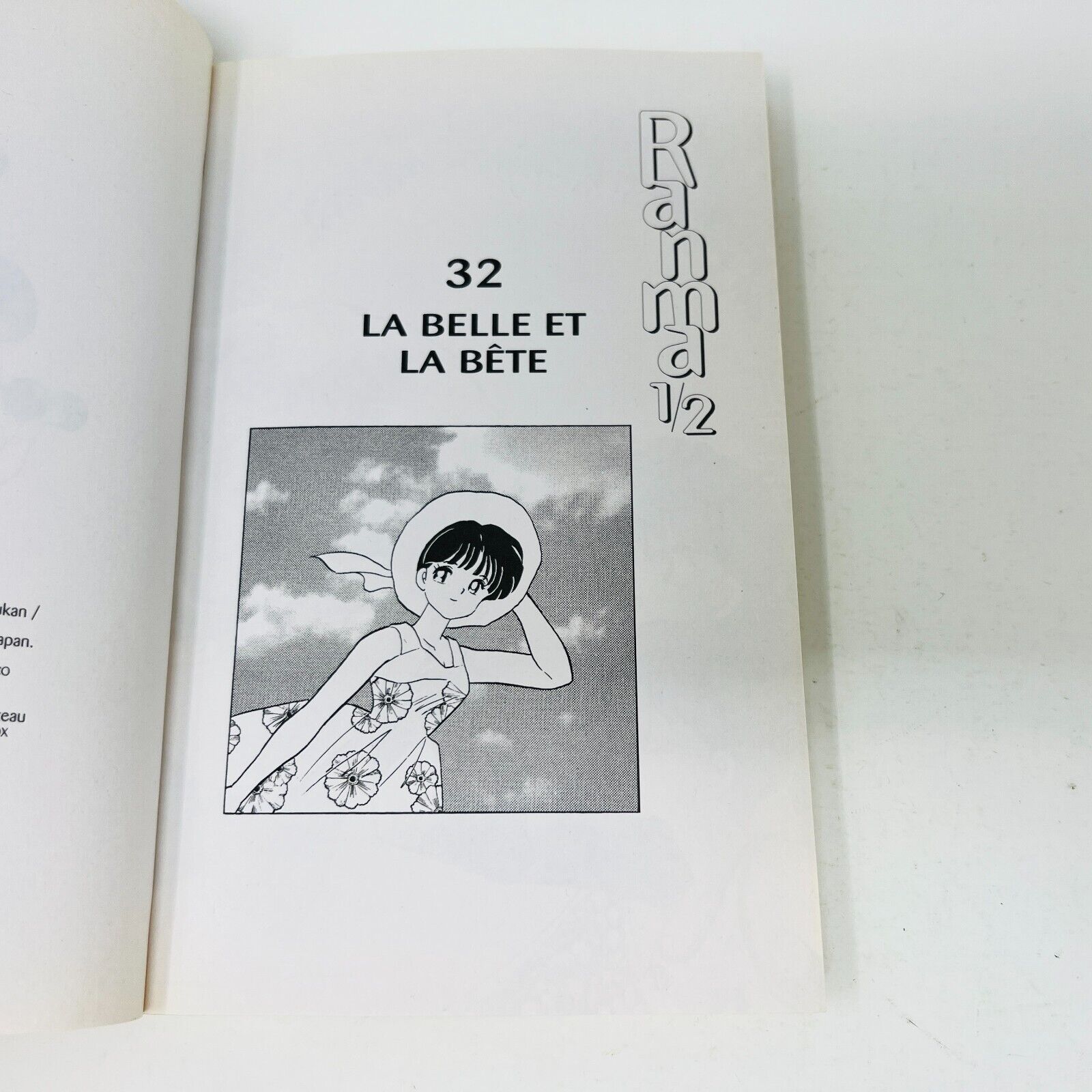 Ranma 1/2 #32 La Belle et la Bête de Rumiko Takahashi Manga Glénat Français 2001
