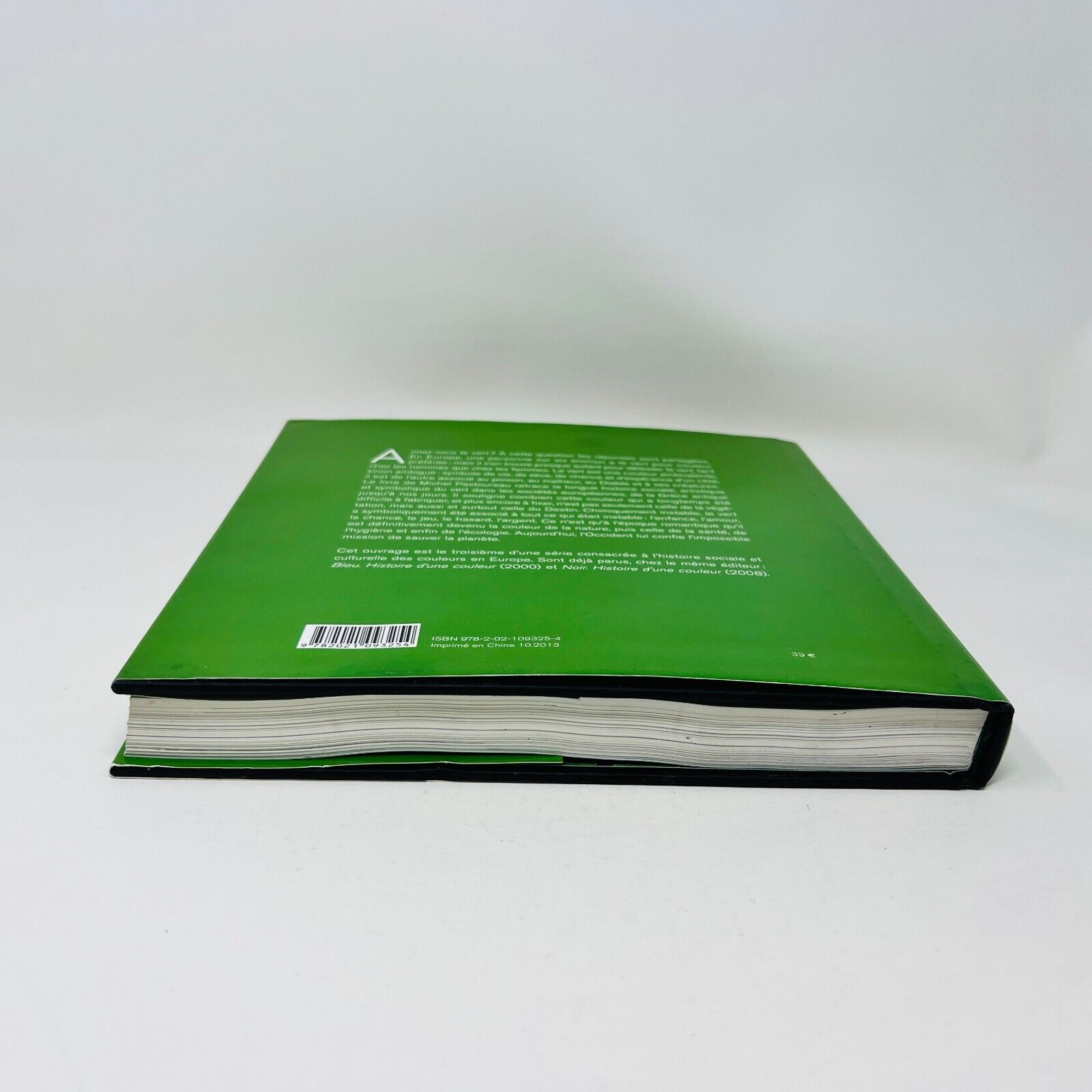 2013 Vert Histoire d'une Couleur de Michel Pastoureau Seuil Français Art Symbole