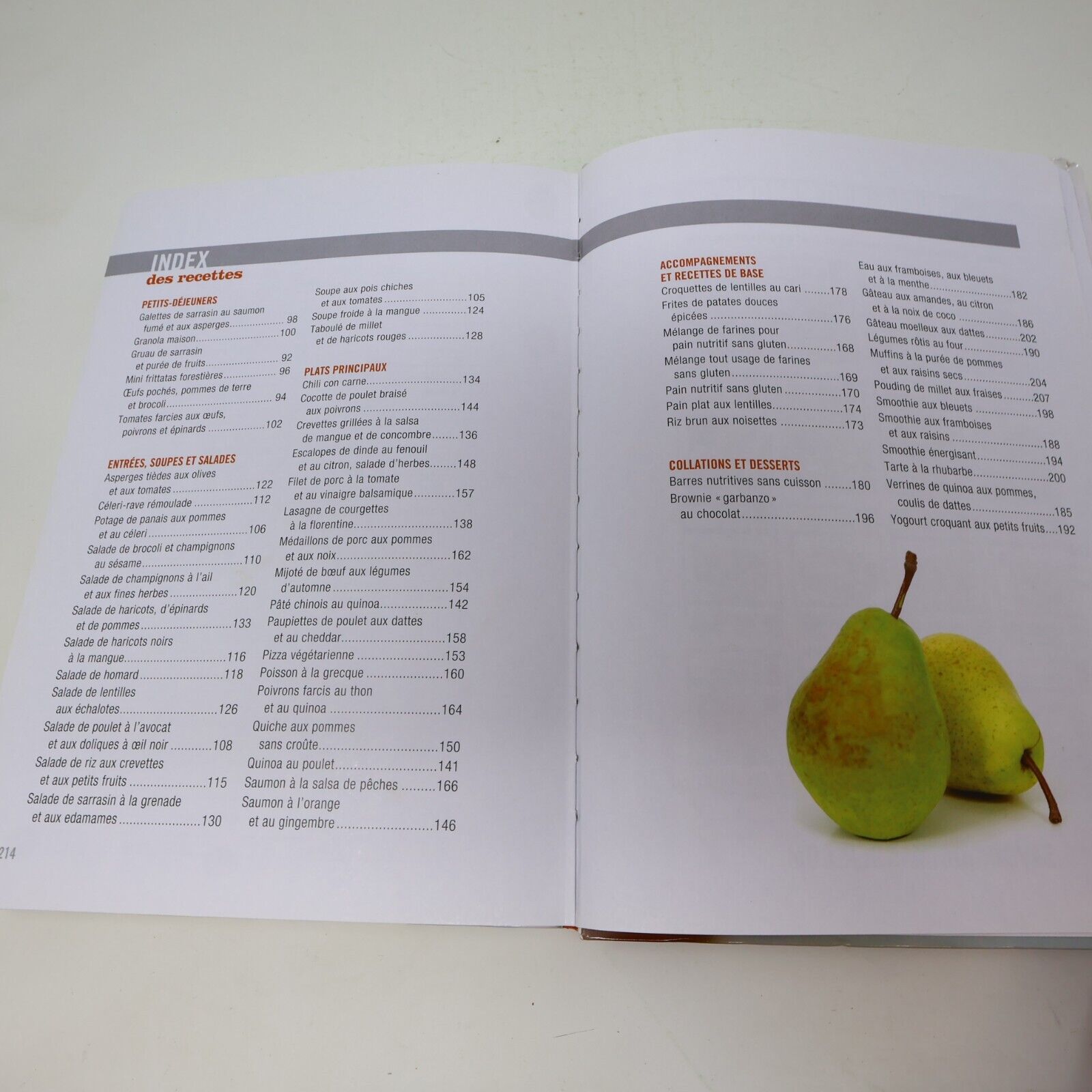 Sans Gluten Lot 4 Livres Cuisine Santé Soir de Semaine 21 Jours Menus Recettes