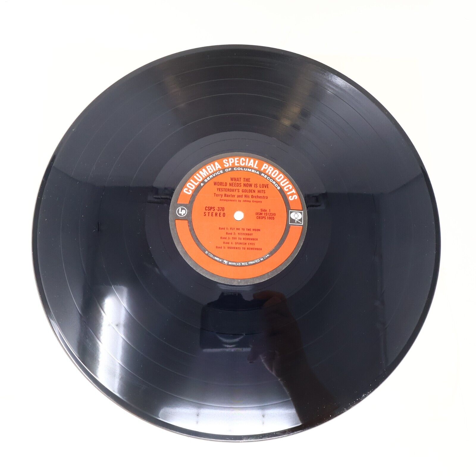 Terry Baxter & Orchestra What The World Needs Now is Love 7xLP Record C8SPS 1005