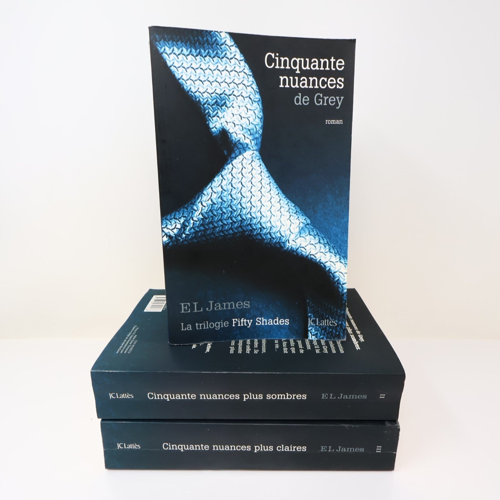 Cinquante Nuances de Grey/Plus Sombres/Plus Claires Lot 3 Livres E. L. James PB