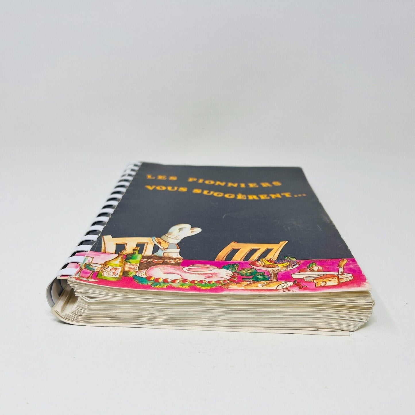 1982 Les Pionniers Vous Suggèrent Livre Recettes Cuisine Téléphone d'Amérique