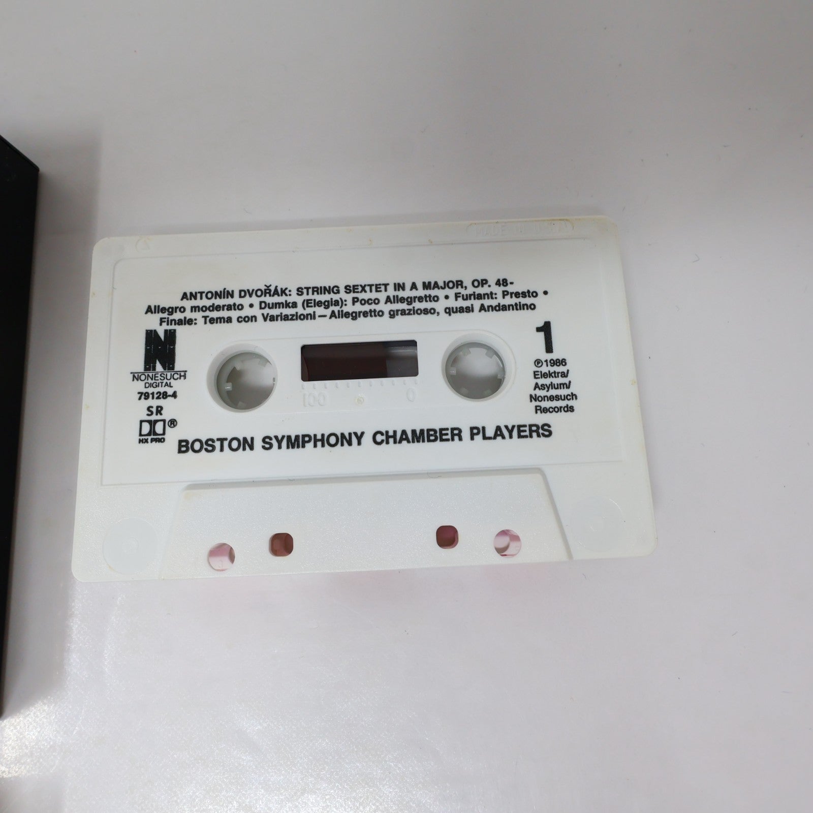 Dvorak 4 Cassettes Lot String Sextet/Symphony #7/Cello Concertos/New World