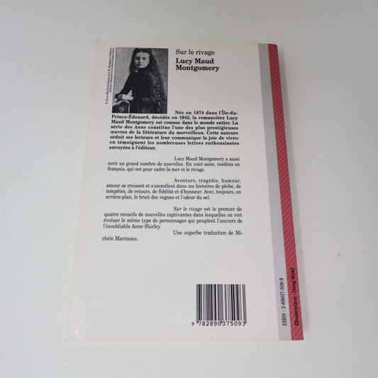 1990 Sur le Rivage Maison aux Pignons Verts de Lucy Maud Montgomery Paperback PB