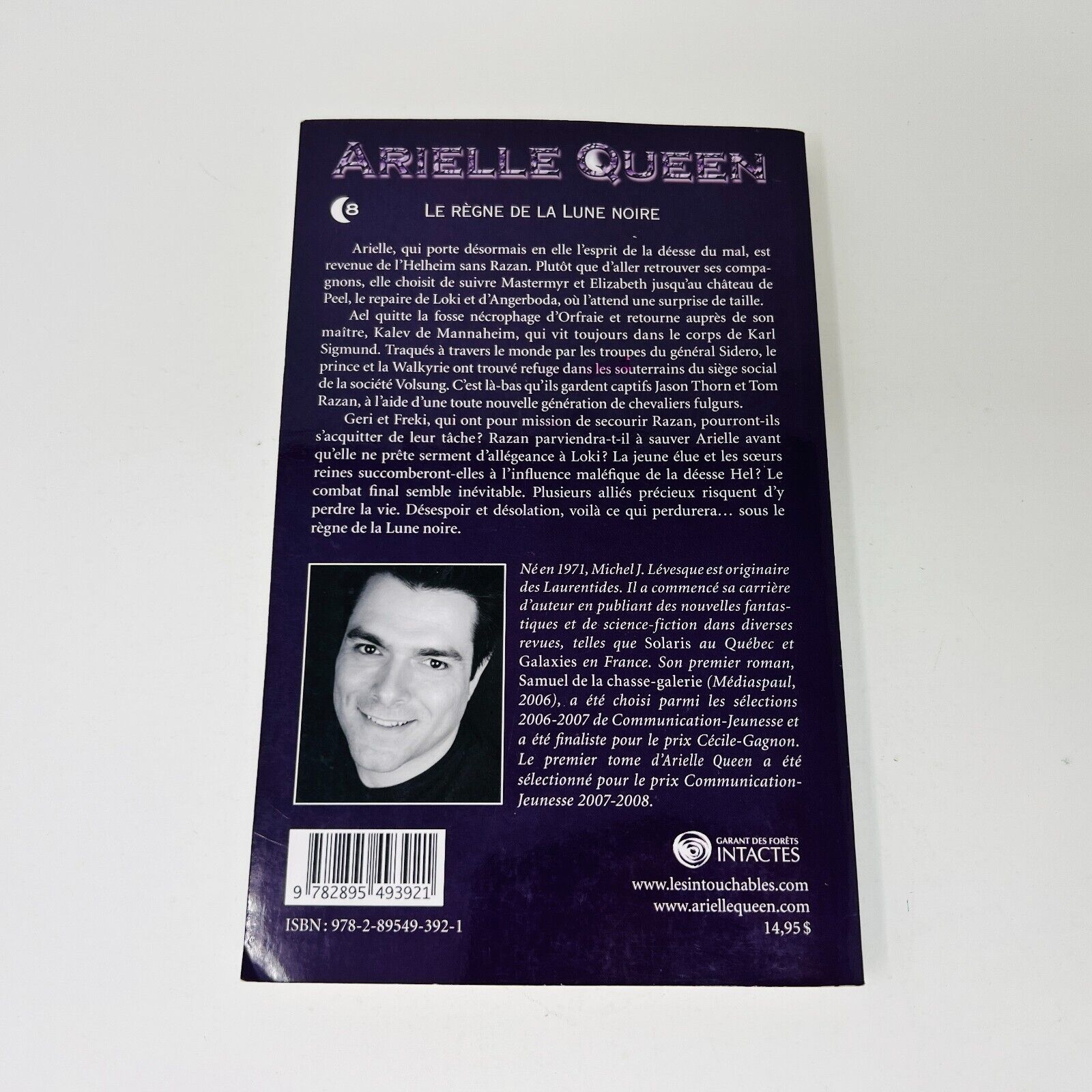 Arielle Queen #8 Le Règne de la Lune Noire de Michel J Lévesque Les Intouchables
