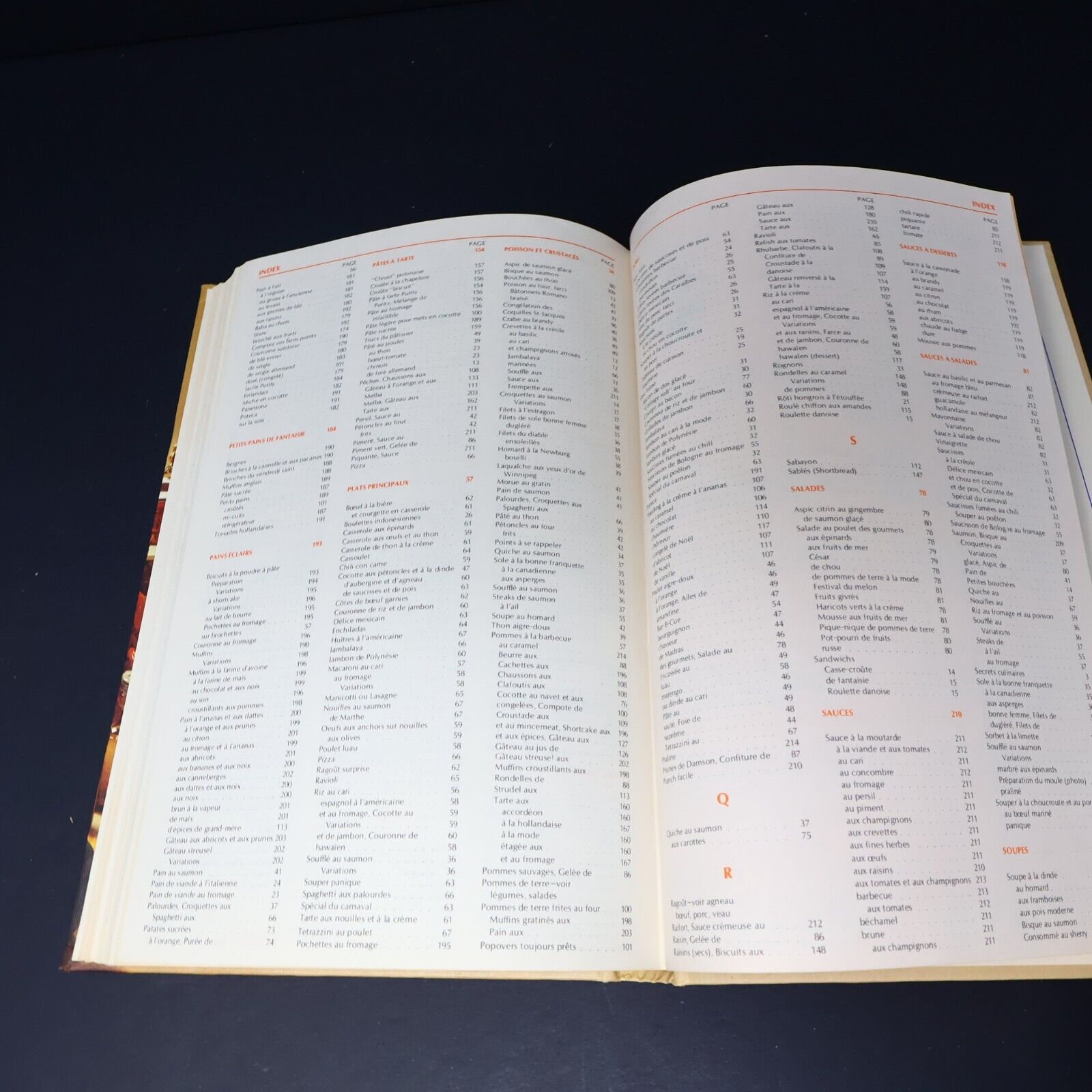 Le Nouveau Livre de Recettes Purity Hardcover HC Moulins Maple Leaf Cuisine 70s