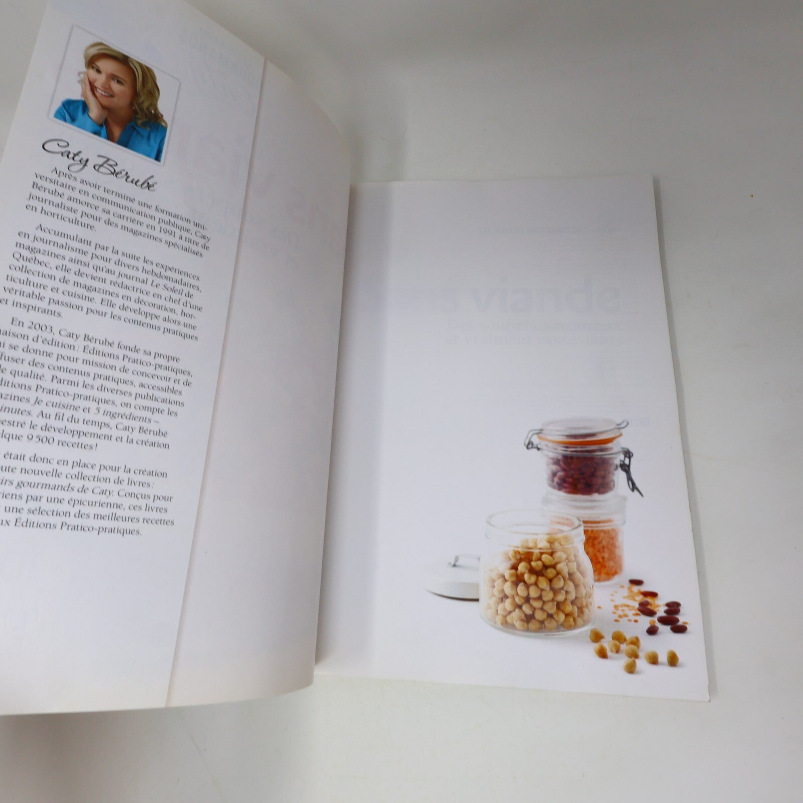 2016 Sans Viande des Soupers Savoureux Caty Bérubé Cuisine Recettes Québec Livre