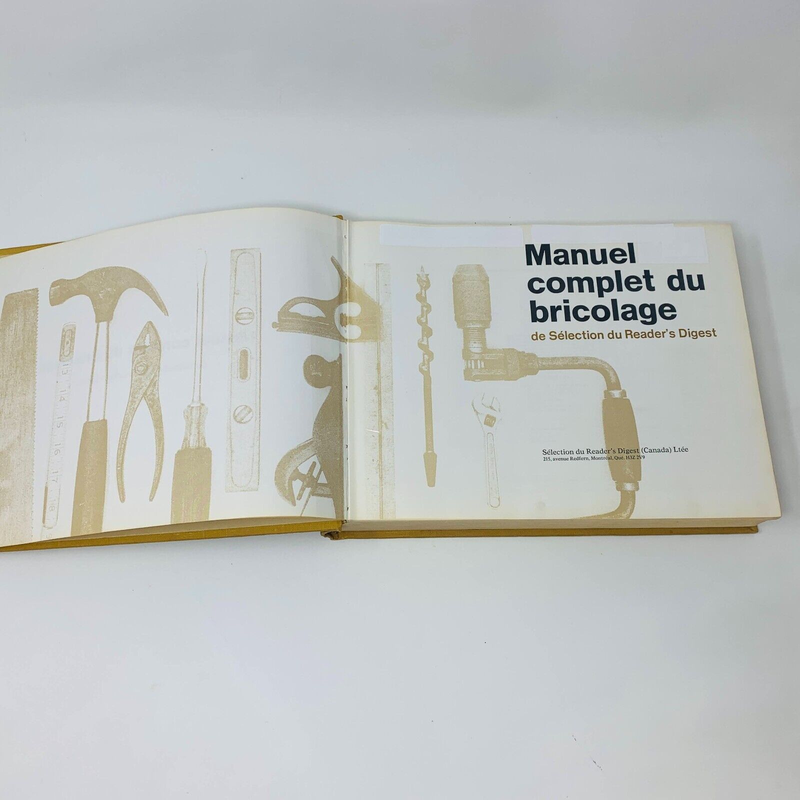1975 Manuel Complet du Bricolage Sélection Reader's Digest Rénovations Français