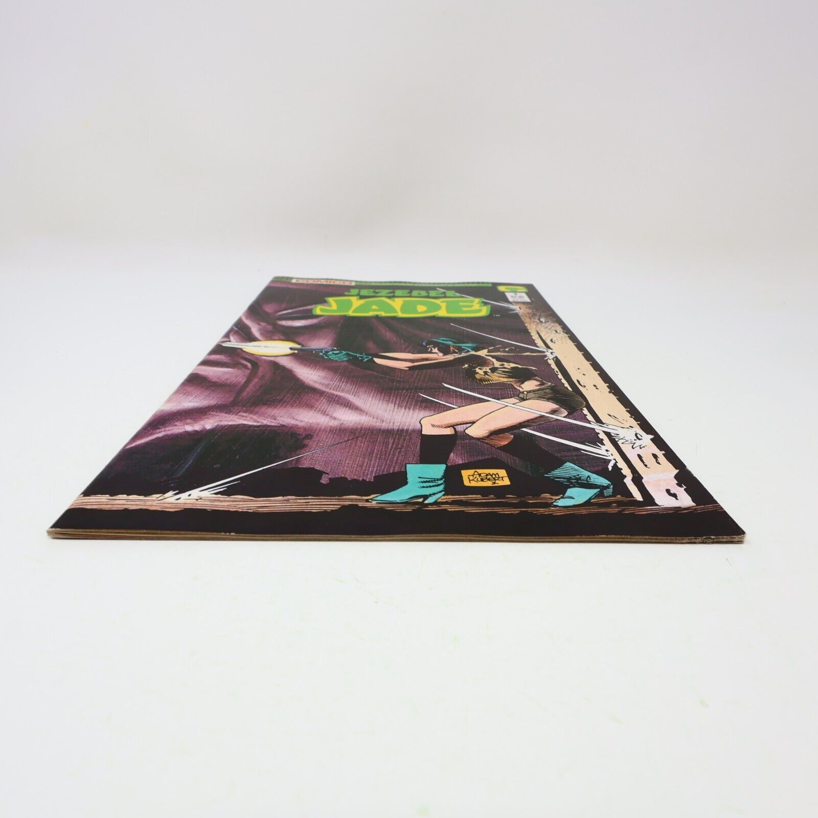 1988 Jezebel Jade #3 Adam Kubert Comico Part of Collector's Series 1980s