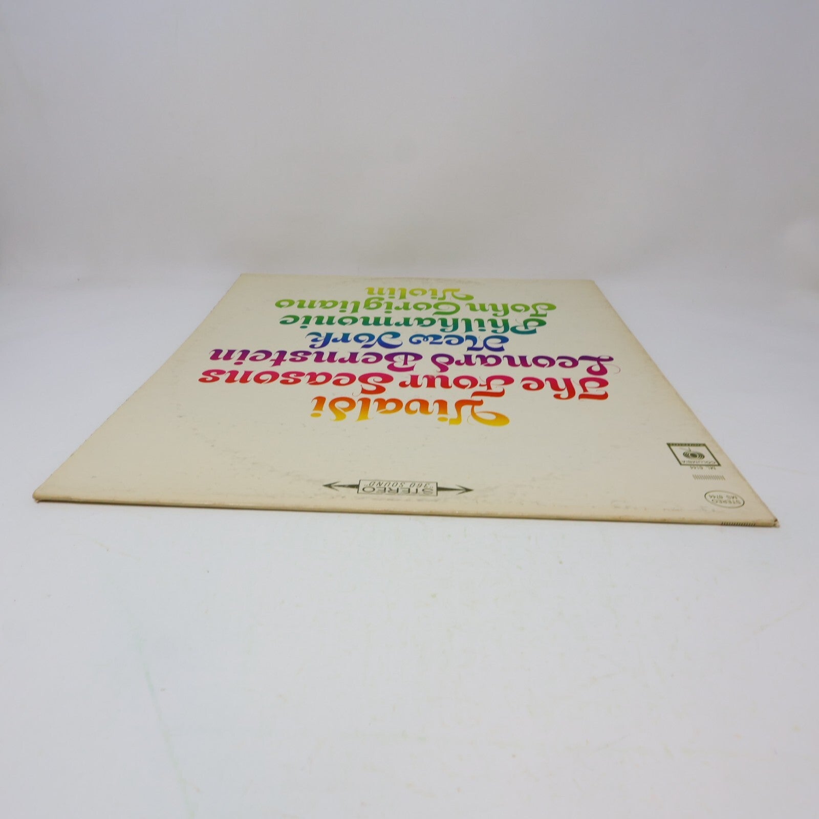 Vivaldi Leonard Bernstein The Four Seasons Op. 8 John Corigliano Record MS 6744