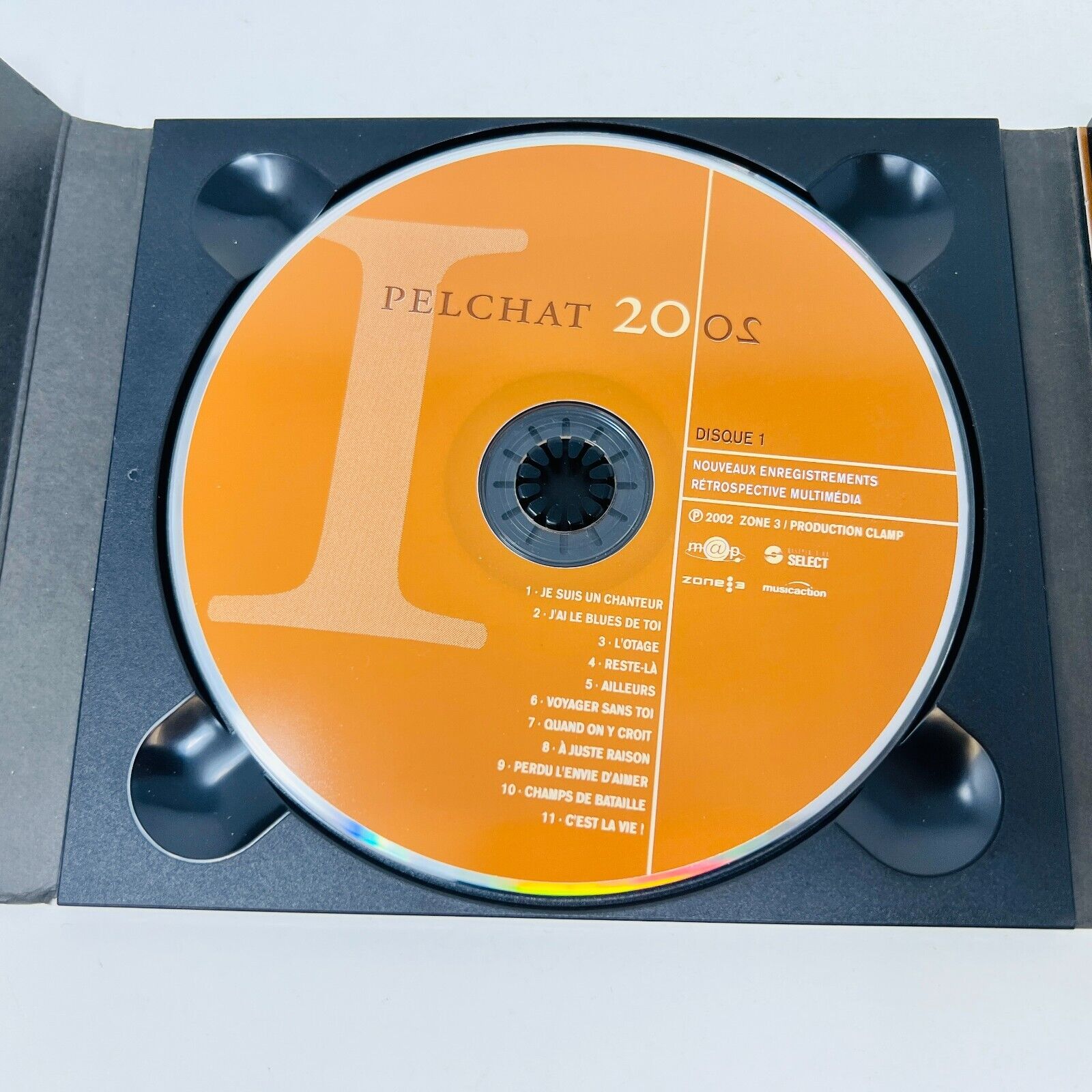 Pelchat 2002 par Mario Pelchat CD Select Testé Musique Chansons Québécois
