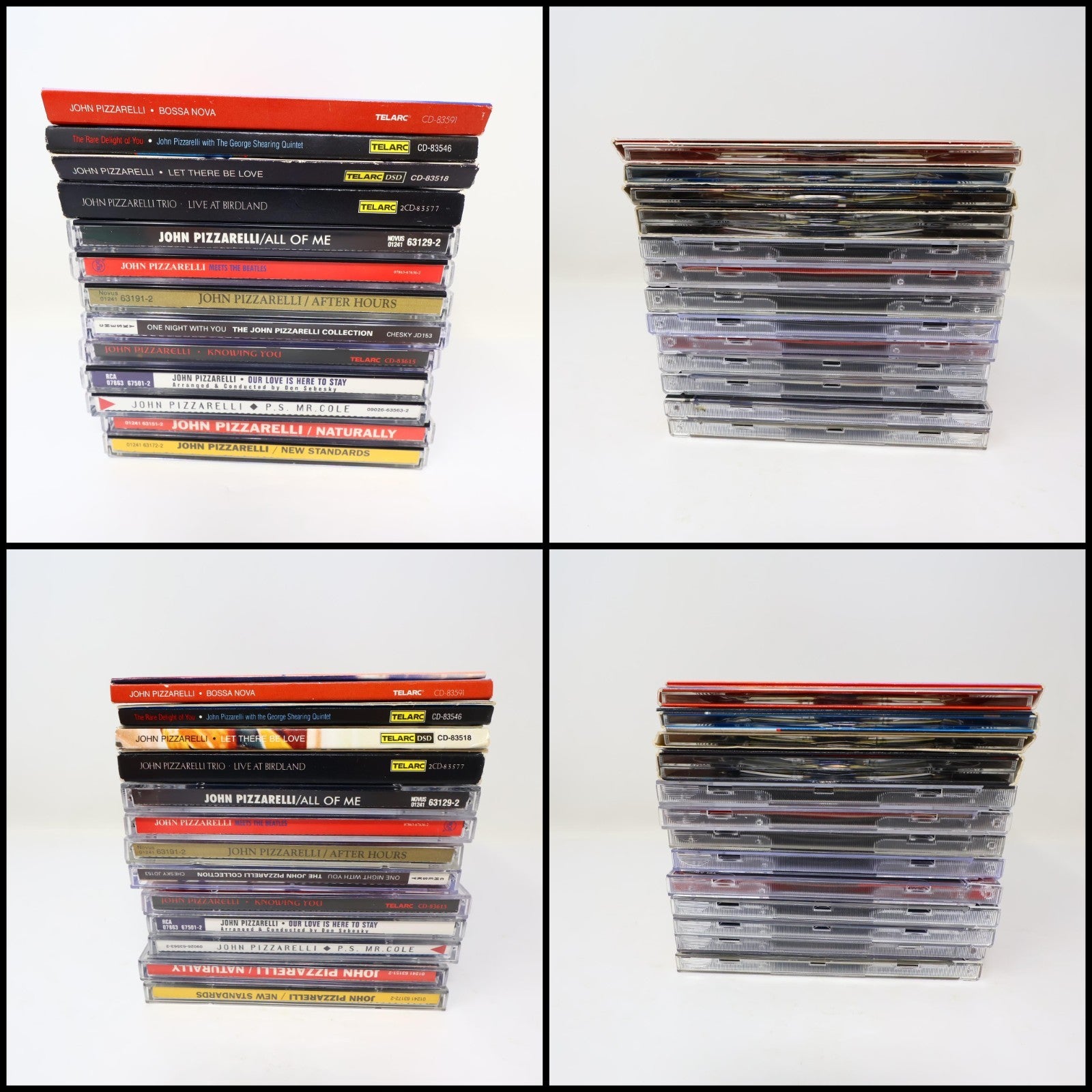 John Pizzarelli 13 CDs Lot New Standards/Naturally/Knowing You Jazz Swing