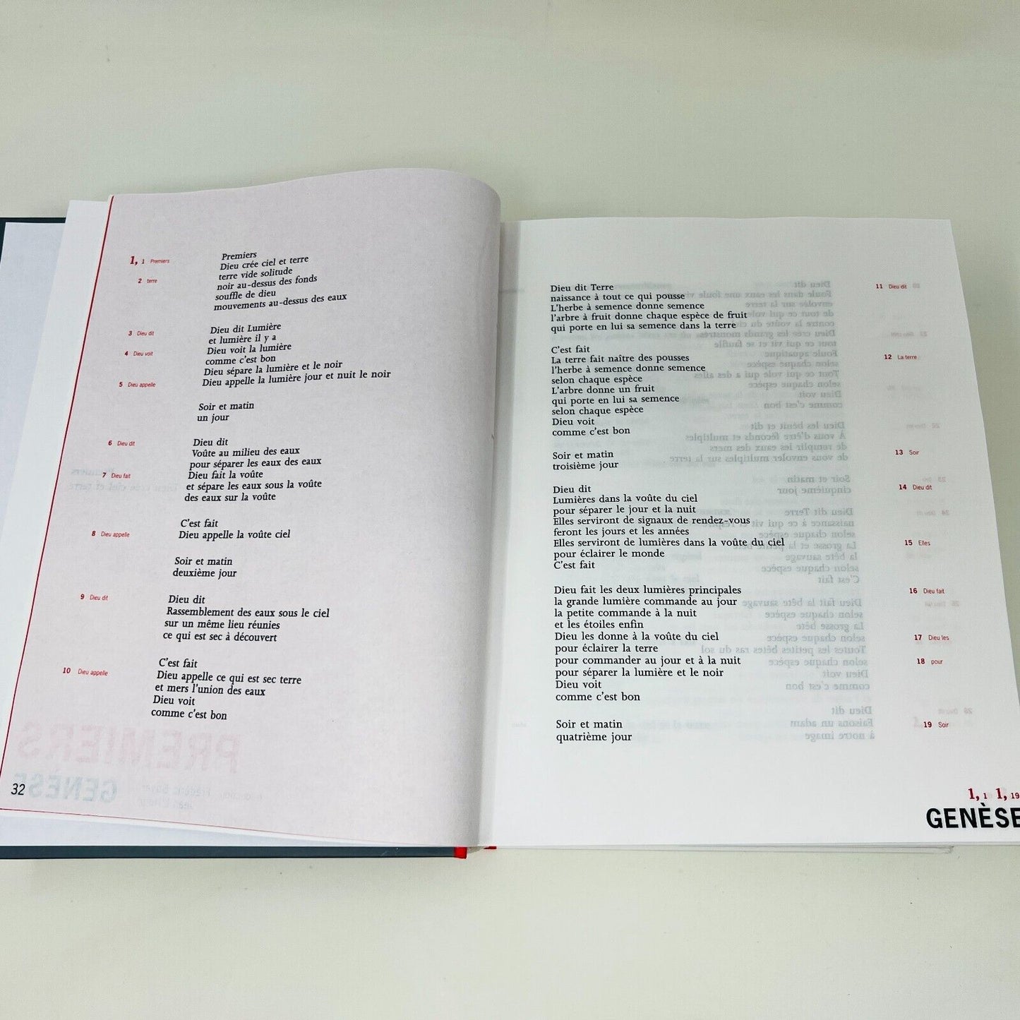 2001 La Bible Nouvelle Traduction Bayard/Médiaspaul en Français/French Hardcover