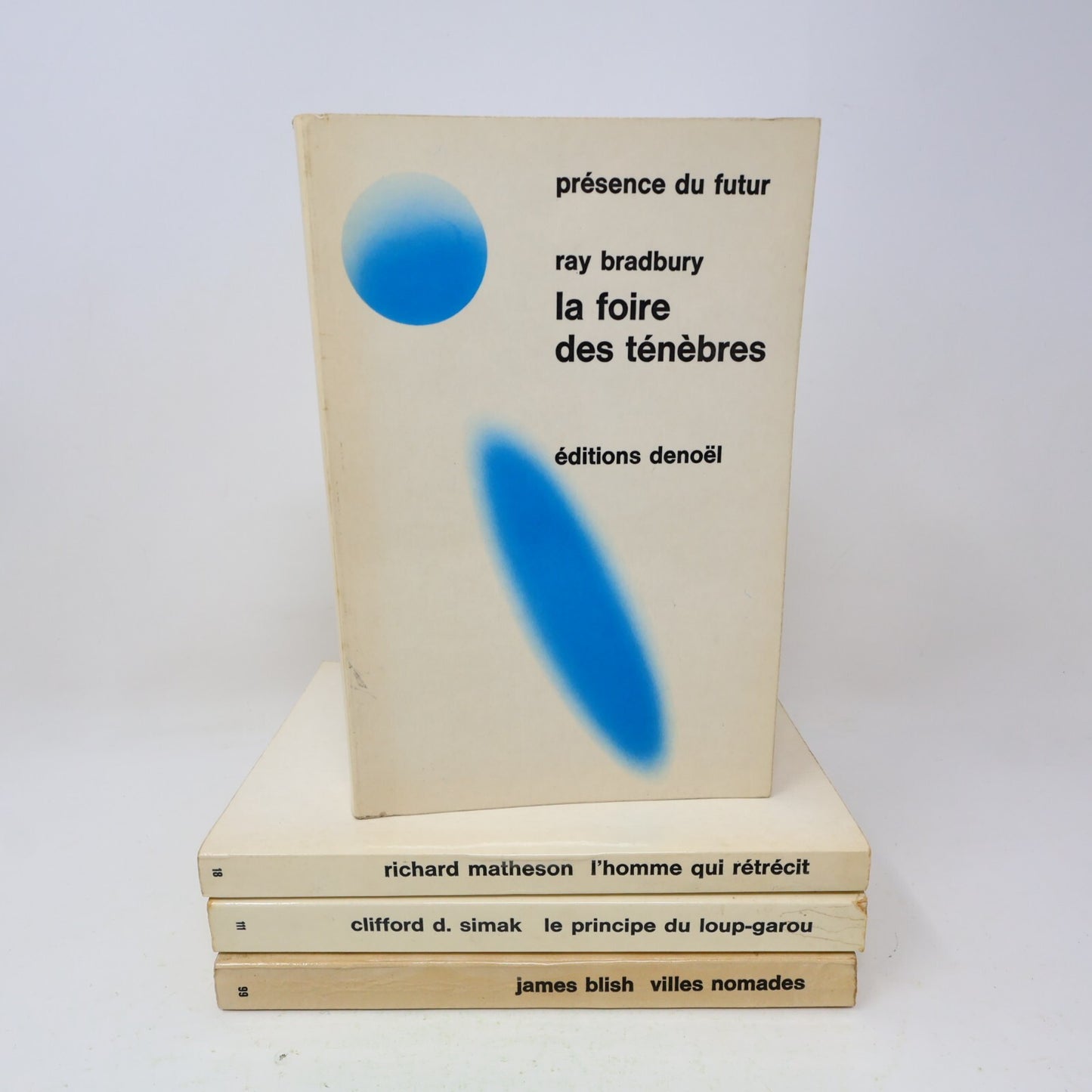 Présence du Futur Lot 4 Livres Bradbury/Matheson/Simak Foire des Ténèbres French