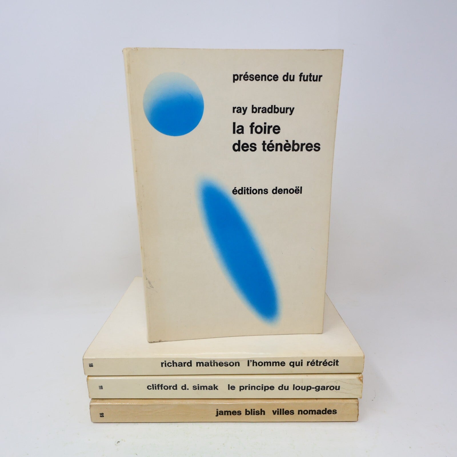 Présence du Futur Lot 4 Livres Bradbury/Matheson/Simak Foire des Ténèbres French