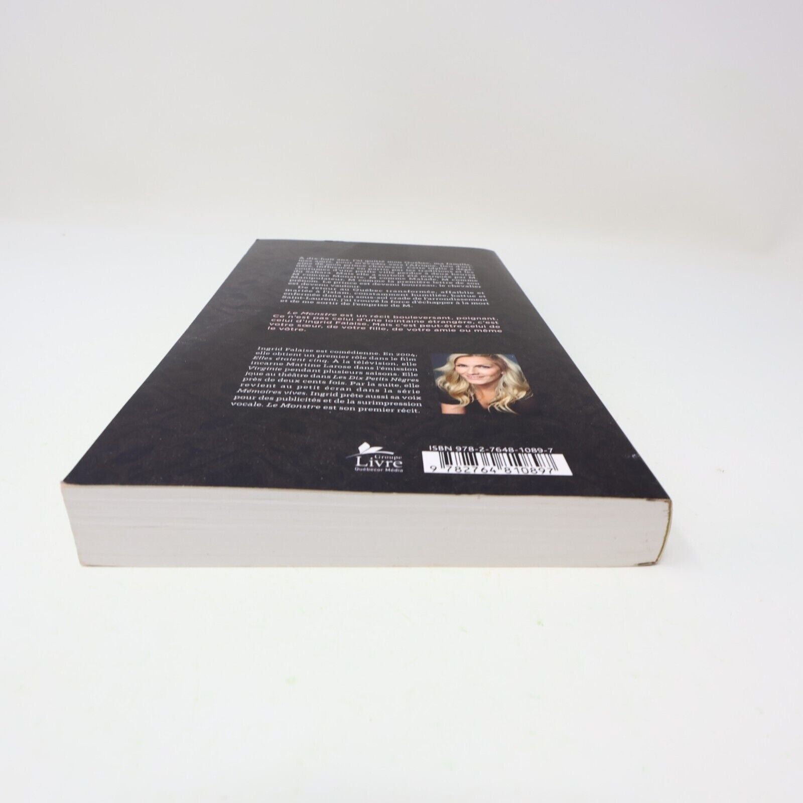 2015 Le Monstre Ingrid Falaise Biographie Québec Violence Conjugale Français PB