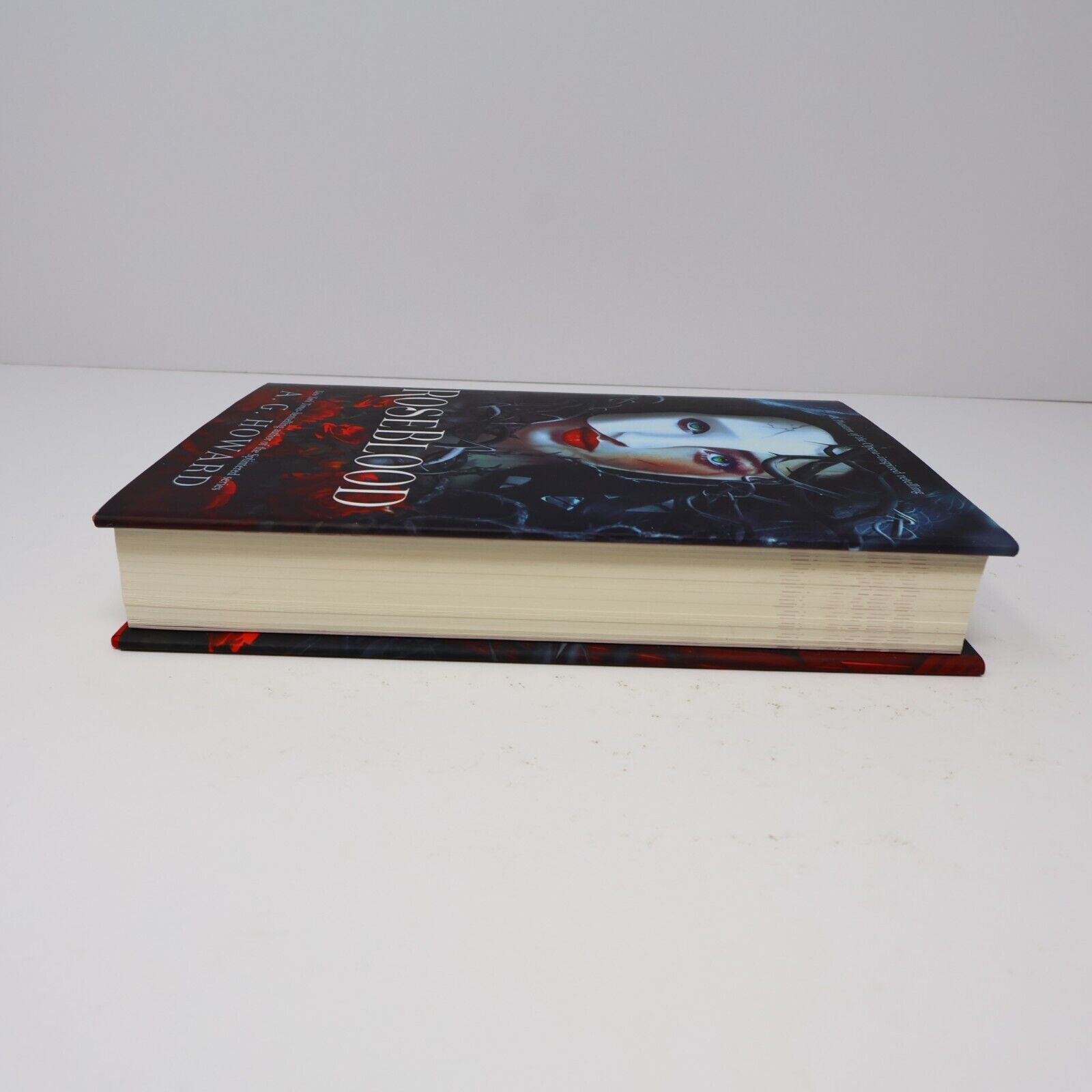2017 Roseblood by A. G. Howard Signed Fantasy Romance 1st Print Amulet Books HC