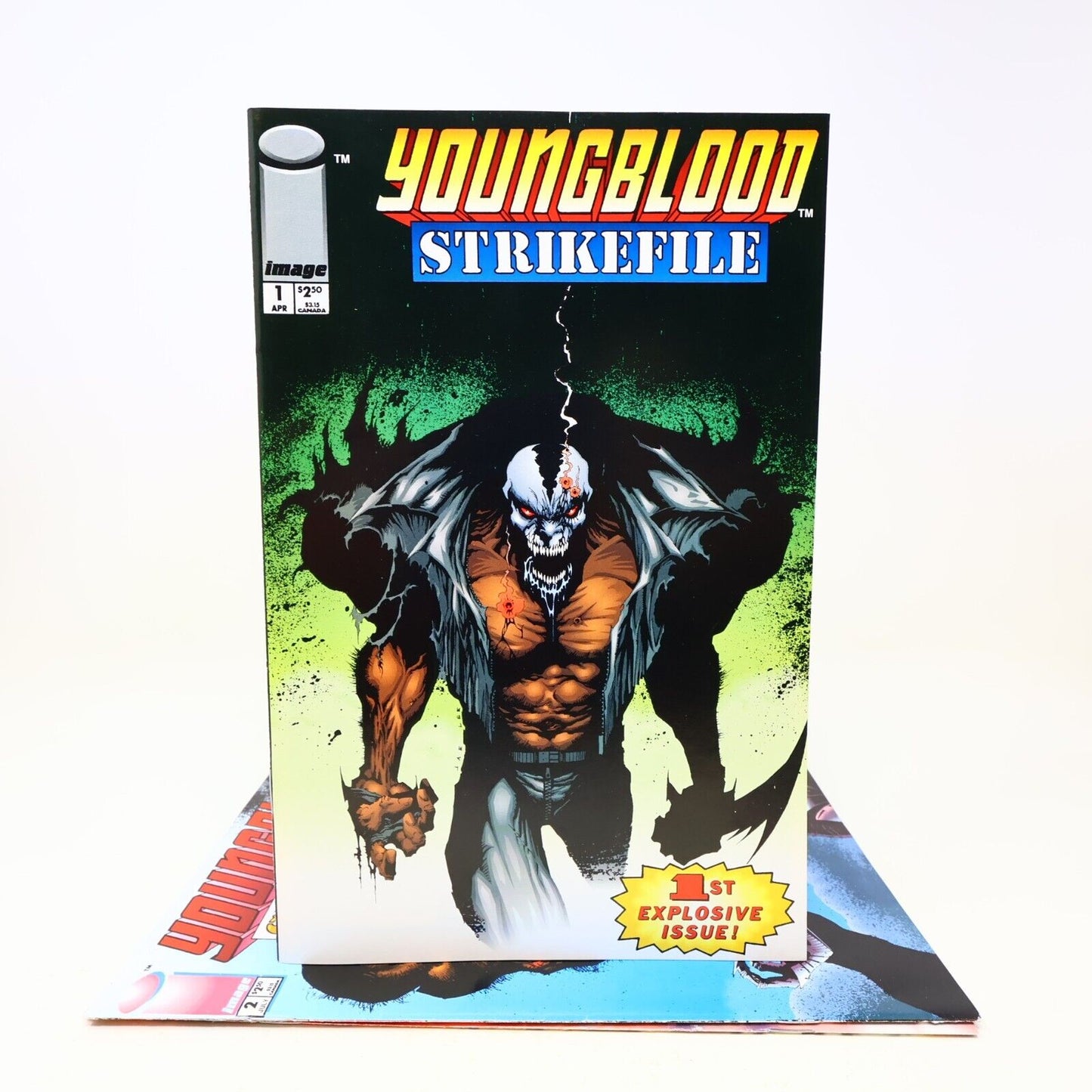 Lot 3 Comics Youngblood Strikefile #1-2-3 Rob Liefeld/Jae Lee Image 1993 1990s
