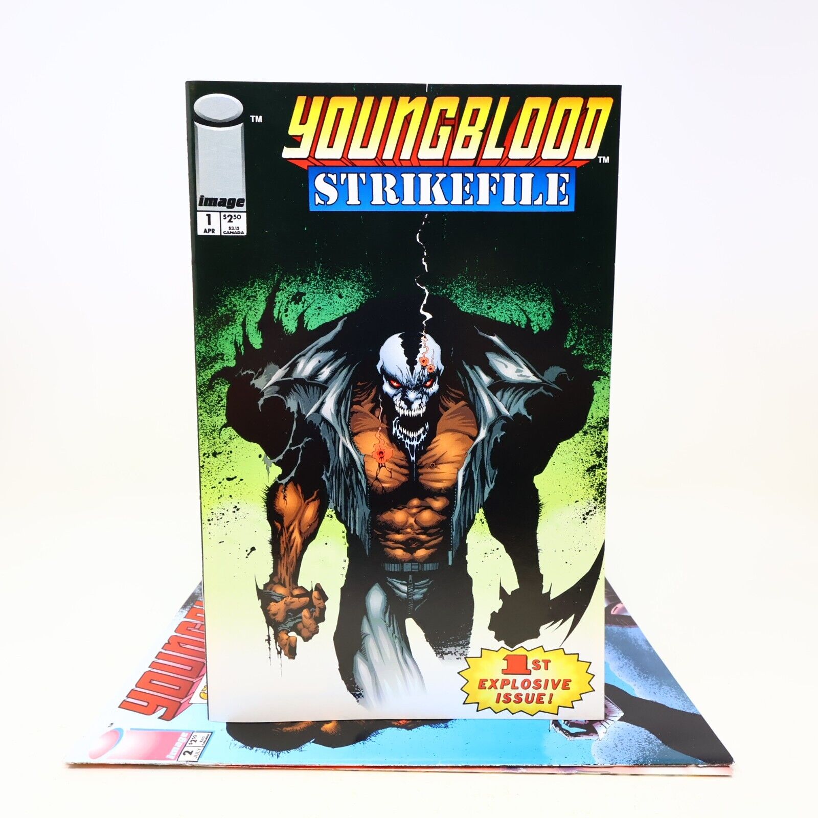 Lot 3 Comics Youngblood Strikefile #1-2-3 Rob Liefeld/Jae Lee Image 1993 1990s