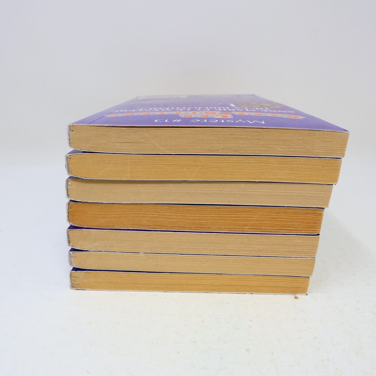 Lot 7 Livres Les Baby-Sitters Mystère #3-5 7 9 11 13 Ann M. Martin EH Français