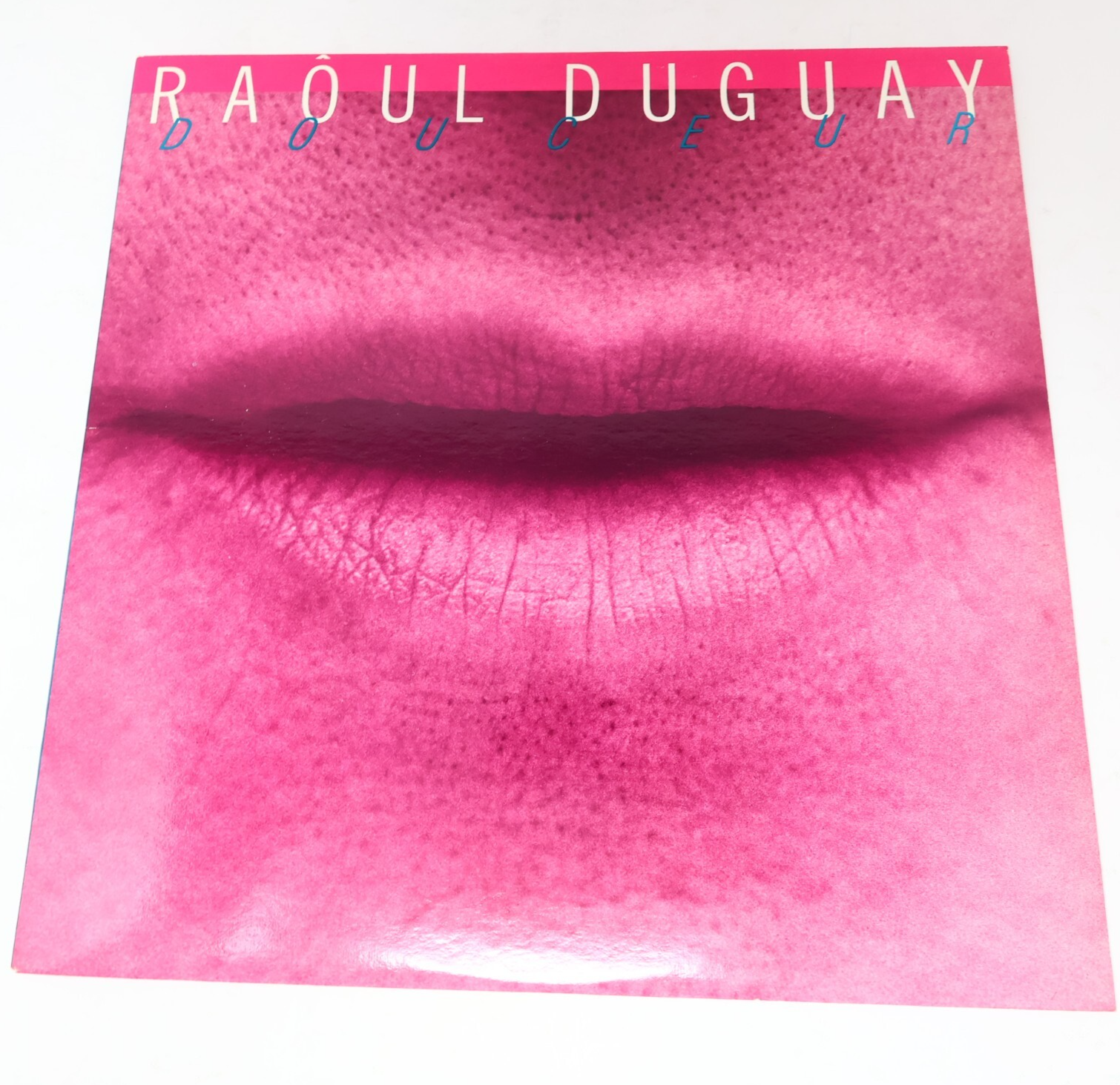 Raôul Duguay ‎Douceur Disque LP Record 1985 T-3 Québécois Trente-Trois Raoul