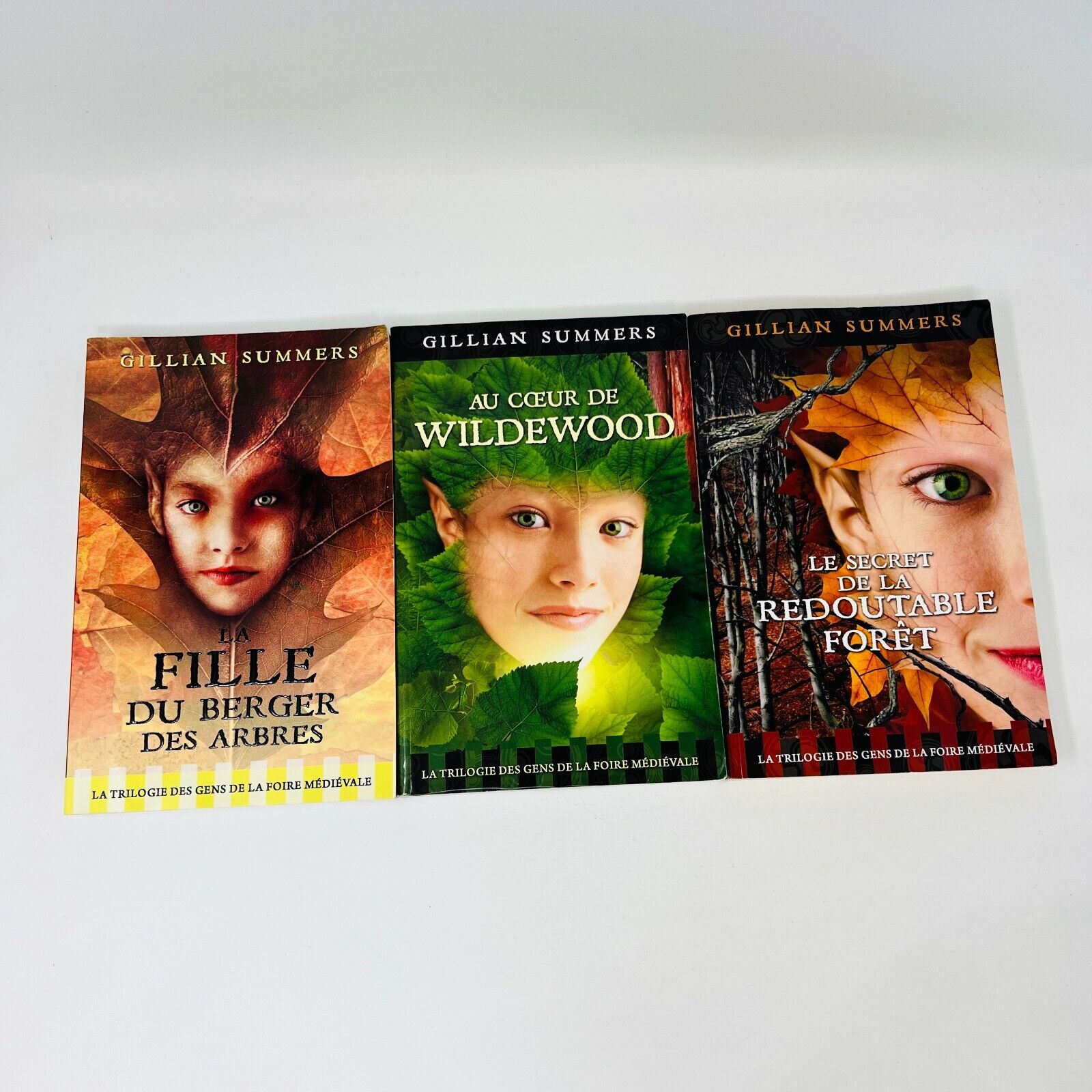 La Trilogie des Gens de la Foire Médiévale Complète Gillian Summer Français Lot