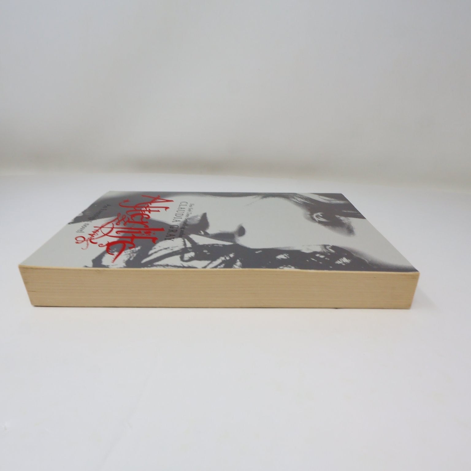 Afterlife Claudia Gray 2011 1st PB/2nd print SIGNED Vampire Novel HarperTeen