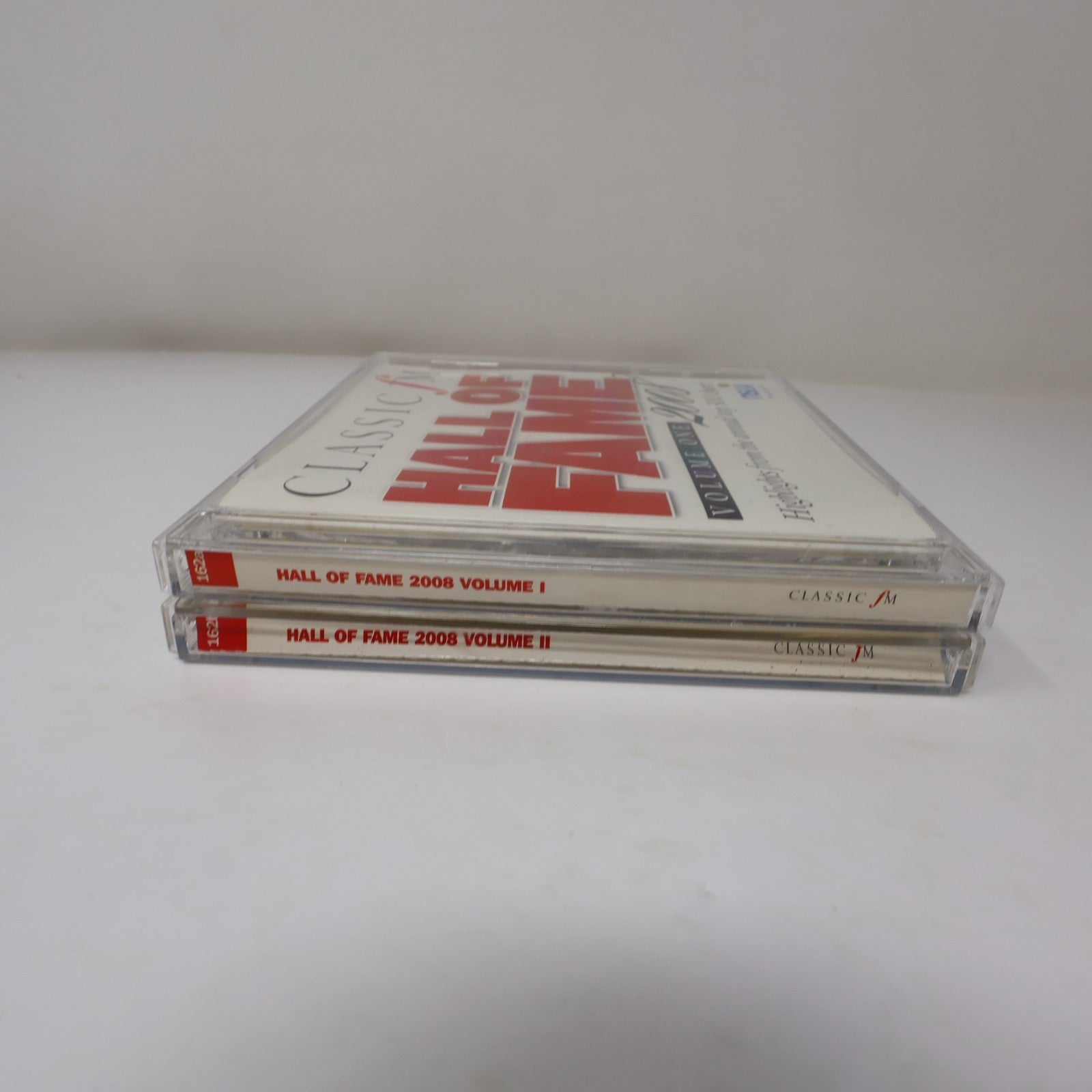 Classic FM Hall of Fame 2008 Volume One-Two #1-2 CD Lot Fauré/Beethoven/Bach
