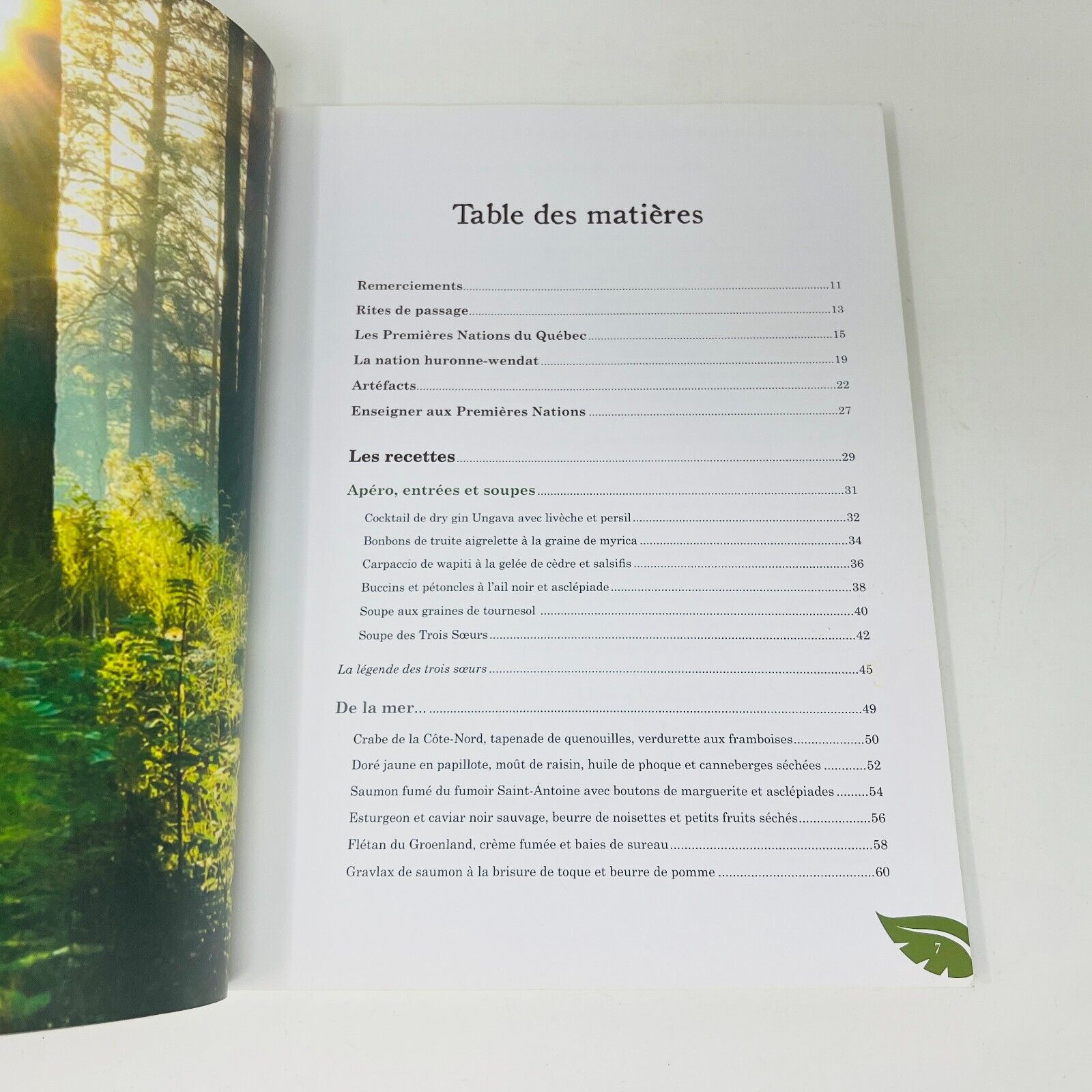 Gastronomie des Premieres Nations Signé par Martin Gagné Livre Recettes Cuisine