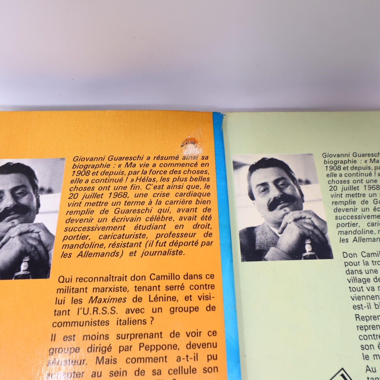 Don Camillo Lot 4 Livres Giovanni Guareschi Français French J'ai Lu 70s Roman PB