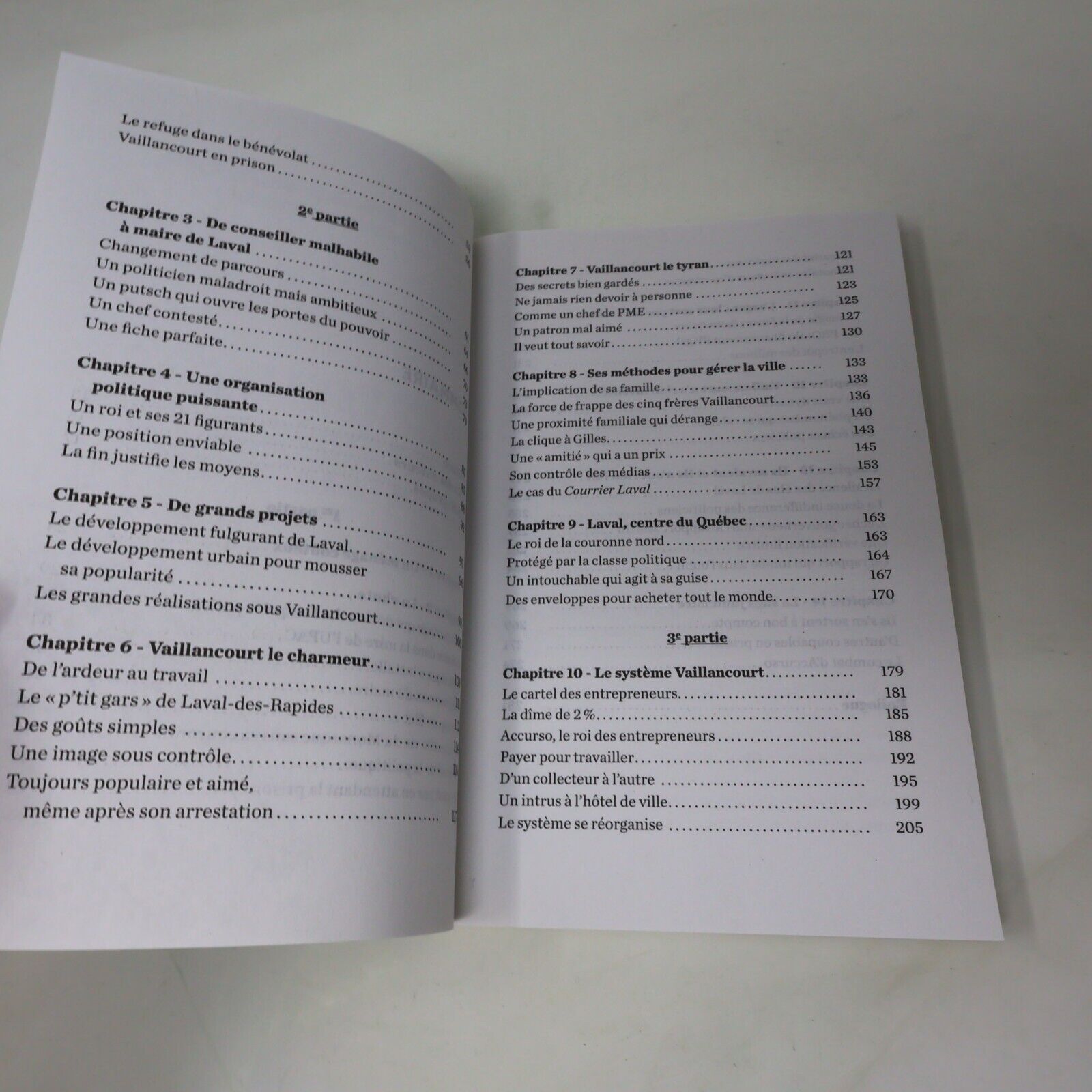 2018 Gilles Vaillancourt le Monarque Fortin/Lefebvre Ex-Maire Laval Français PB