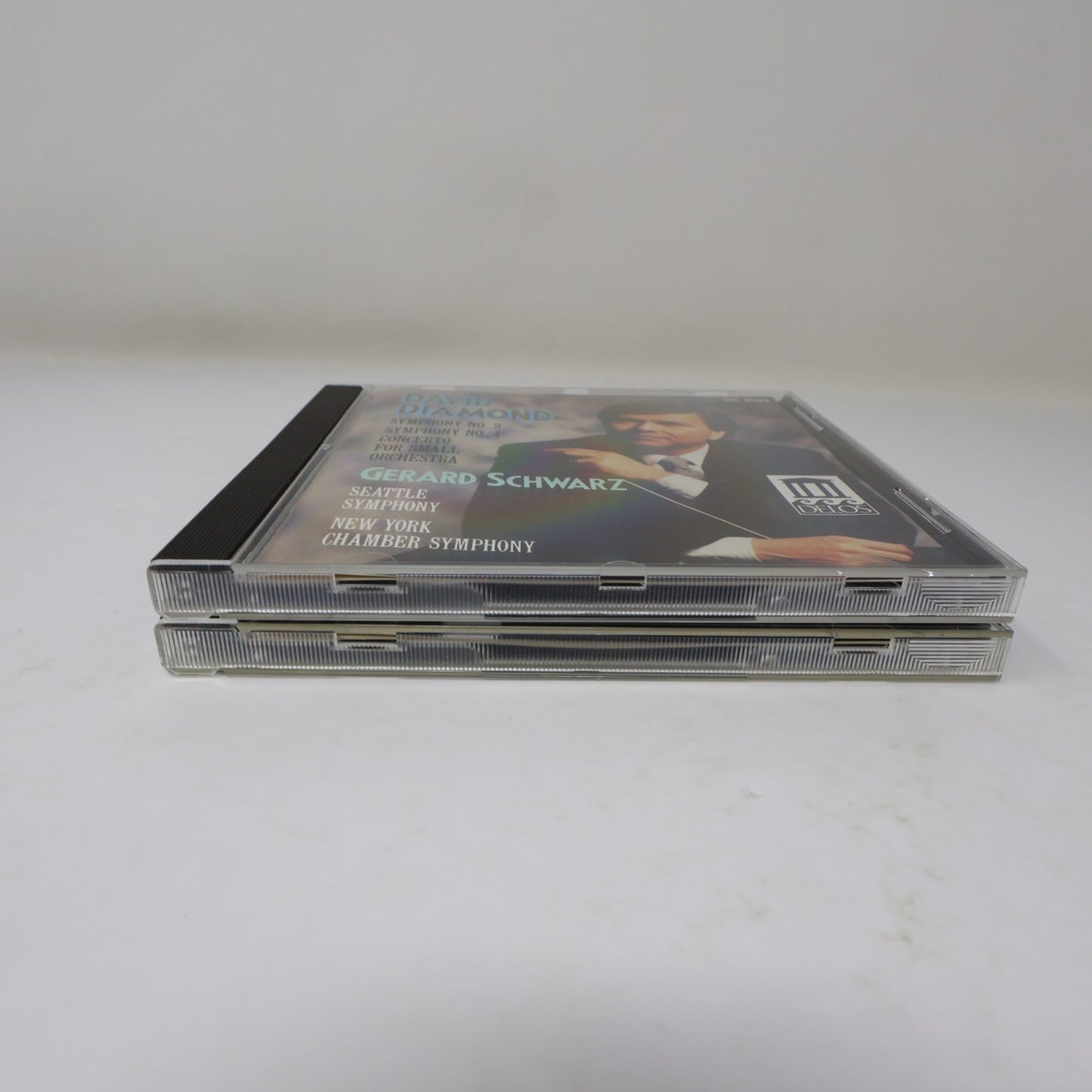 David Diamond 2 CD Lot Gerard Schwarz Symphony #2-3-4/Romeo & Juliet/Psalm Delos