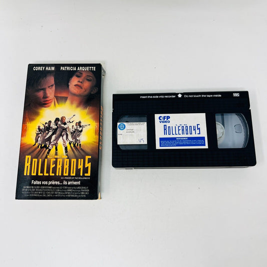 1991 Les Rollerboys VHS Testé Français/French Corey Haim Patricia Arquette NTSC