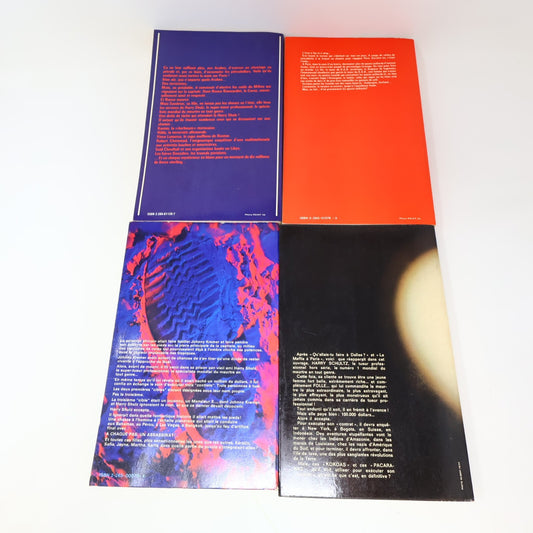 Serge Jacquemard Lot 4 Livres Fleuve Noir Paris-Cimetière pour Truands Policier