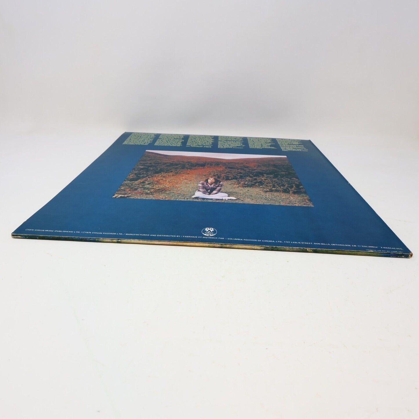 Mike Oldfield Ommadawn LP Record Vinyl PZ 33913 Columbia Canada 1975 EX/VG+