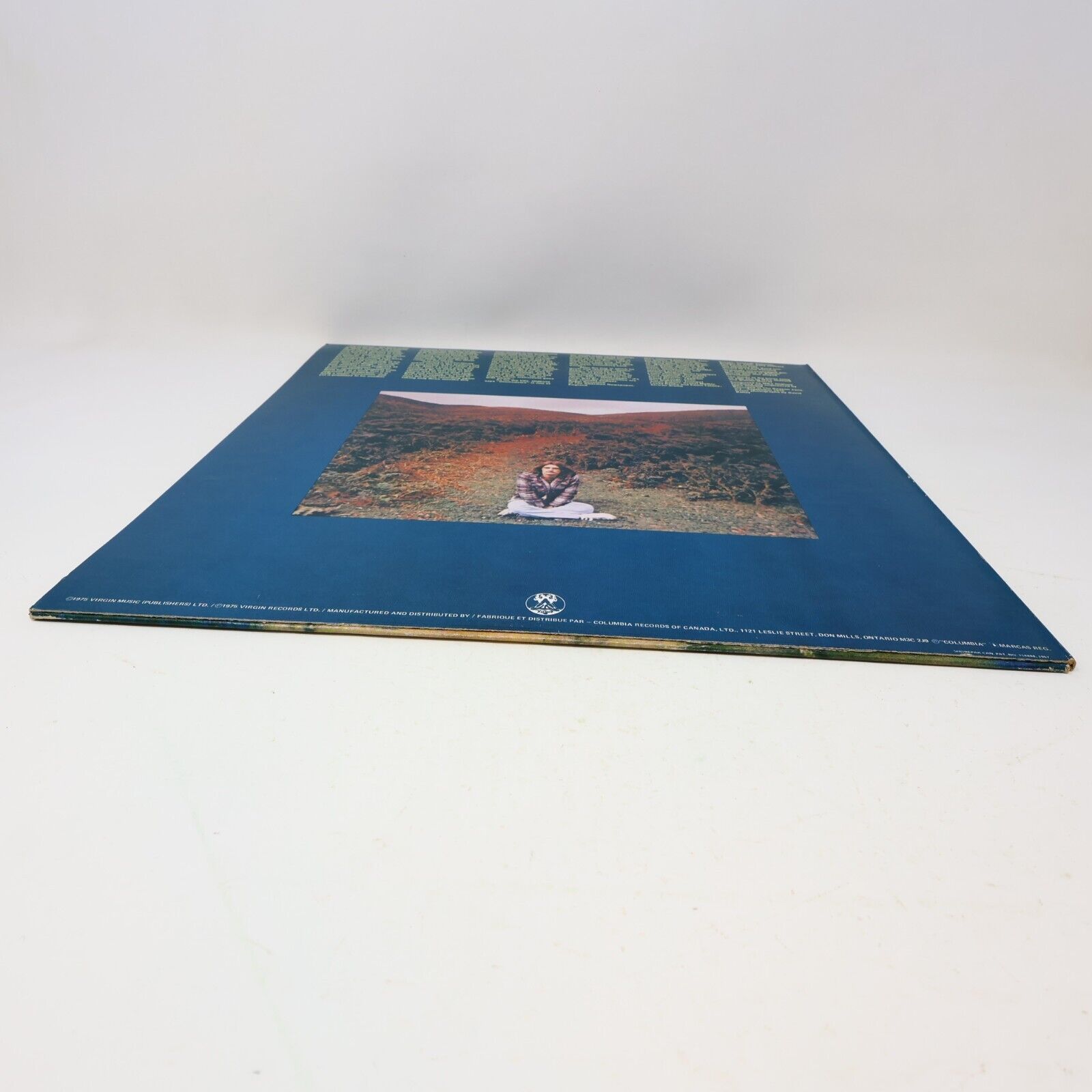 Mike Oldfield Ommadawn LP Record Vinyl PZ 33913 Columbia Canada 1975 EX/VG+