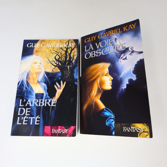 Lot 2 Livres La Tapisserie de Fionavar #1, 3 Guy Gavriel Kay Fantasy Français PB
