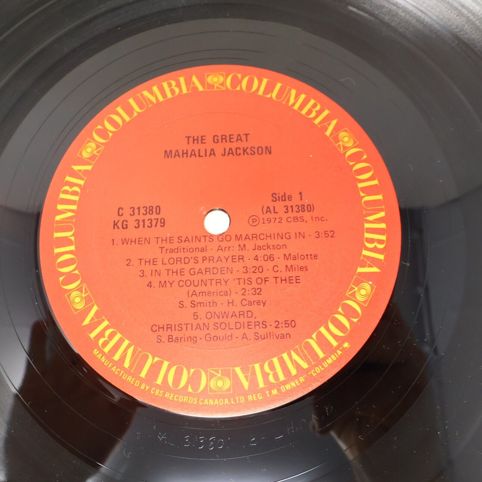 The Great Mahalia Jackson 2x LP Record Vinyl KG 31379 Canada 1972 Rock Of Ages