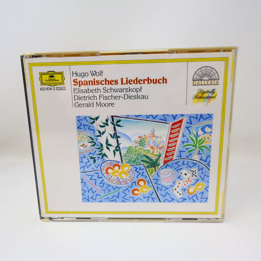 Hugo Wolf Spanisches Liederbuch CD 1967 Digitally Remastered Classical G. Moore