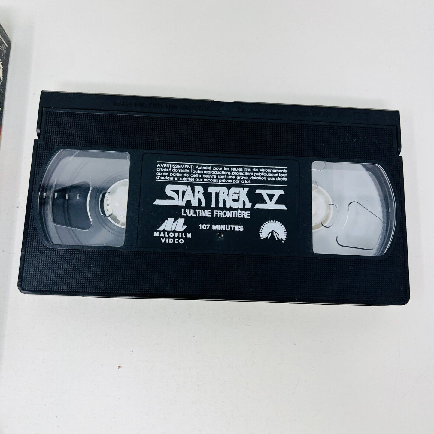 Coffret Star Trek de 7 Films VHS NTSC Testés en Français/French William Shatner