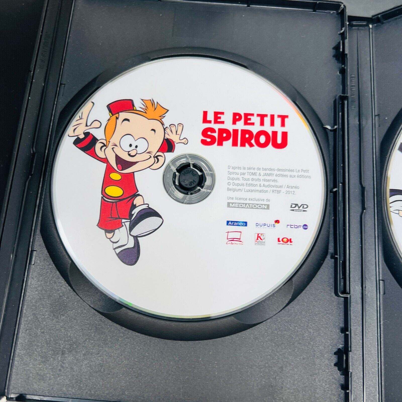 2012 Le Petit Spirou Coffret DVD Testé 24 Épisodes en Français Enfants Région 1