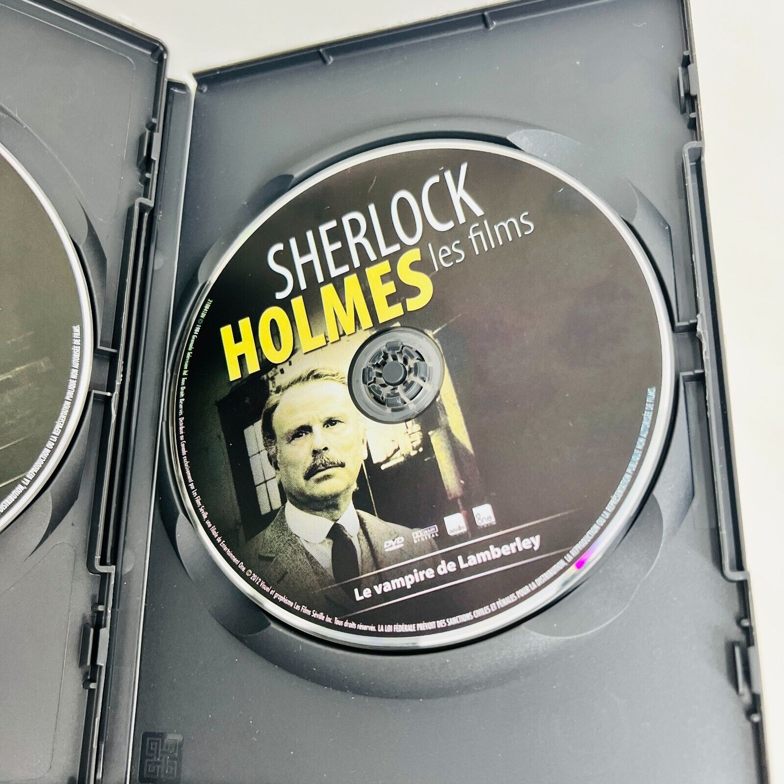 Sherlock Holmes Les Films avec Jeremy Brett 5 DVD Testés NTSC Signe des Quatre