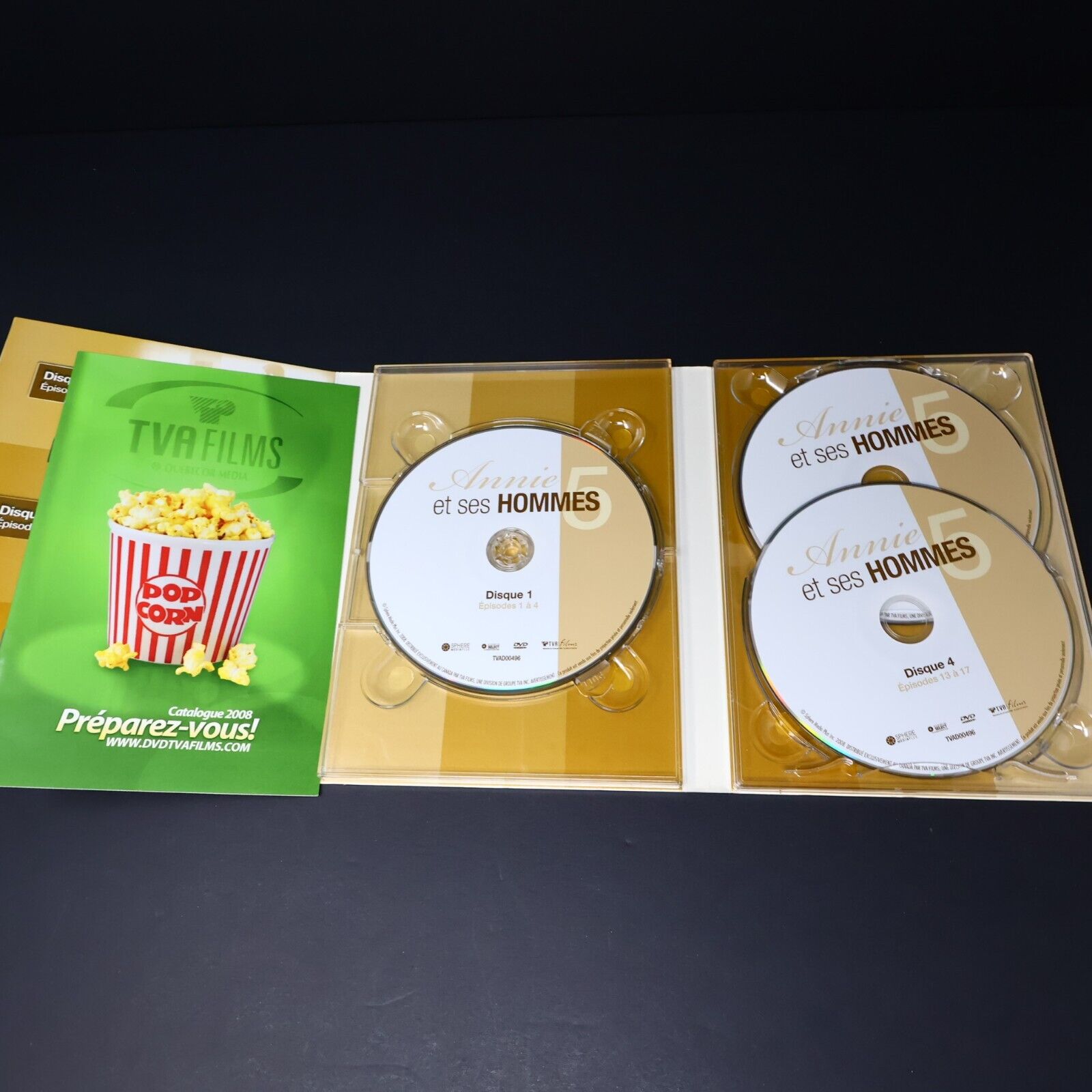 Annie et ses Hommes Saison 5 DVD Testé 2008 en Français NTSC Guylaine Tremblay