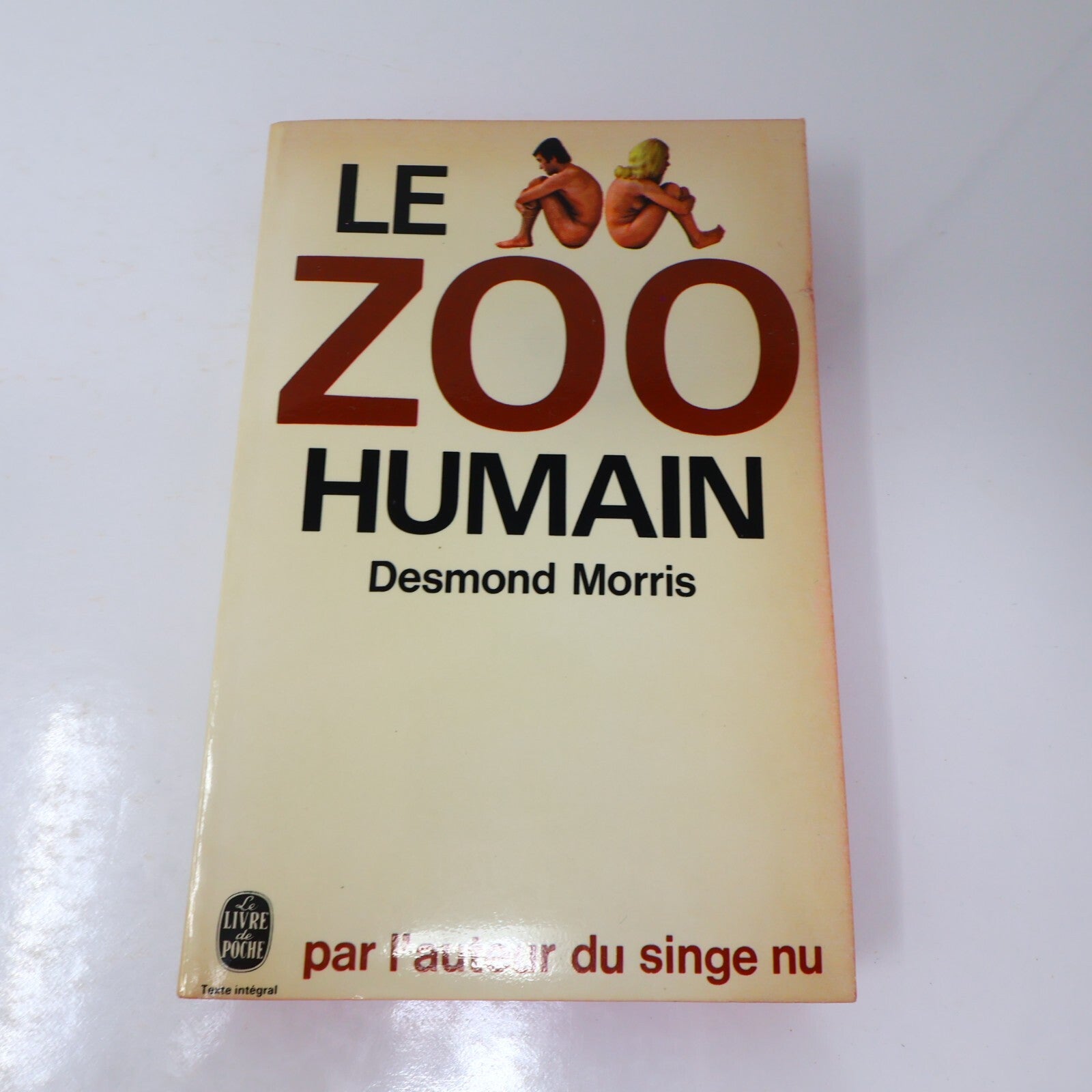 Desmond Morris Lot 2 Livres Poche Le Singe Nu/Zoo Humain Sciences Biologie 1971