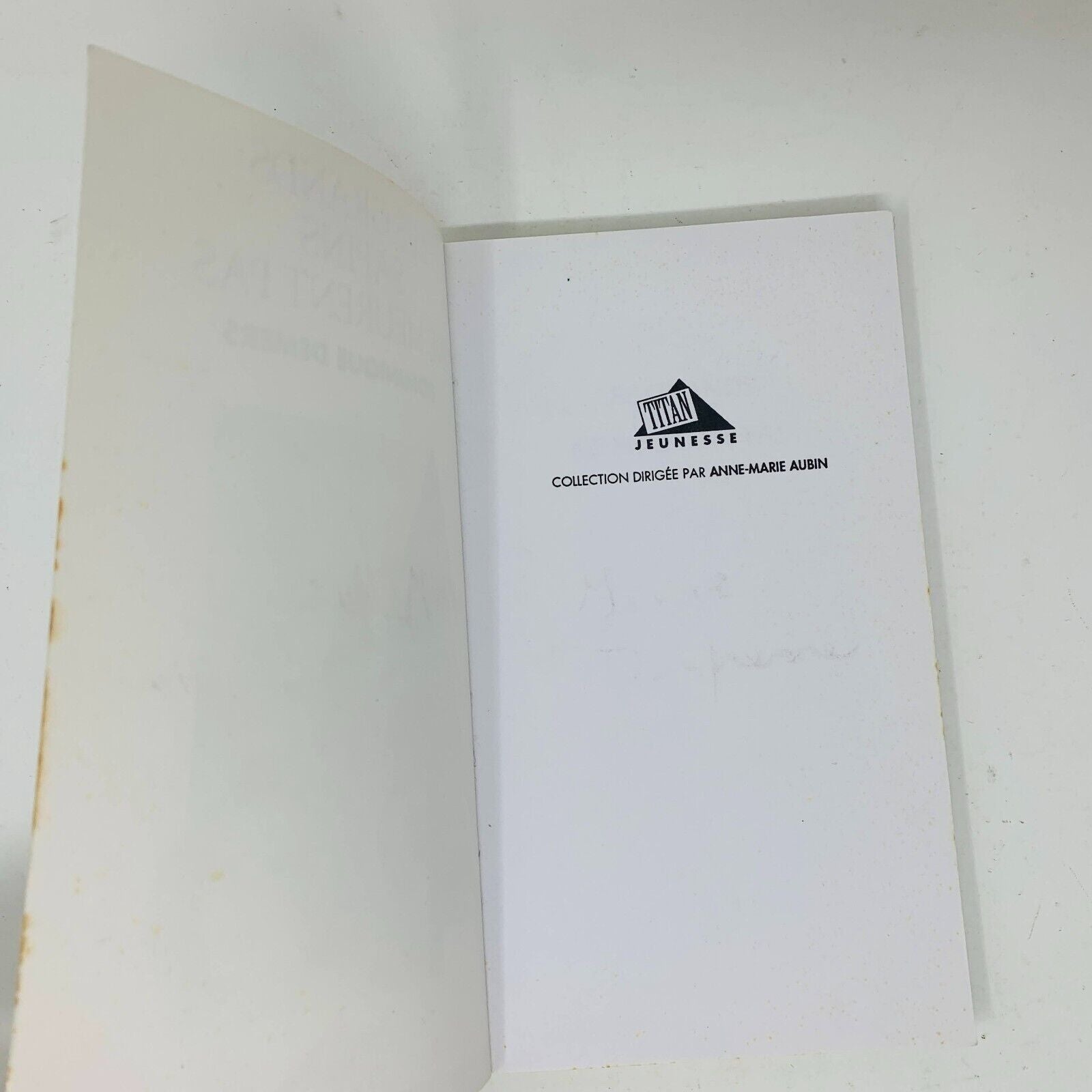 3x Marie-Tempête Série Complète Titan Jeunesse Dominique Demers Lot 3 Livres 90s
