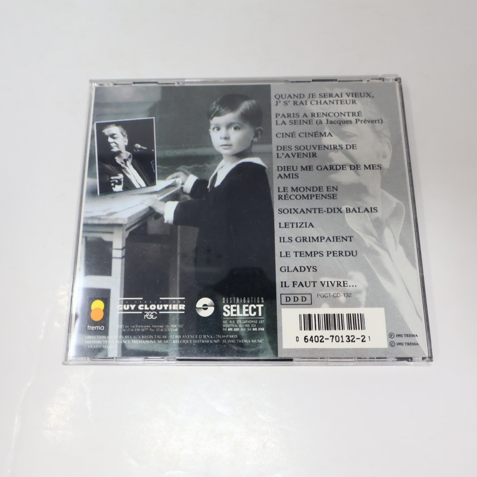 Serge Reggiani Lot 2 CD 70 Balais/.. en Scène Arlequin Assassiné/Le Déserteur