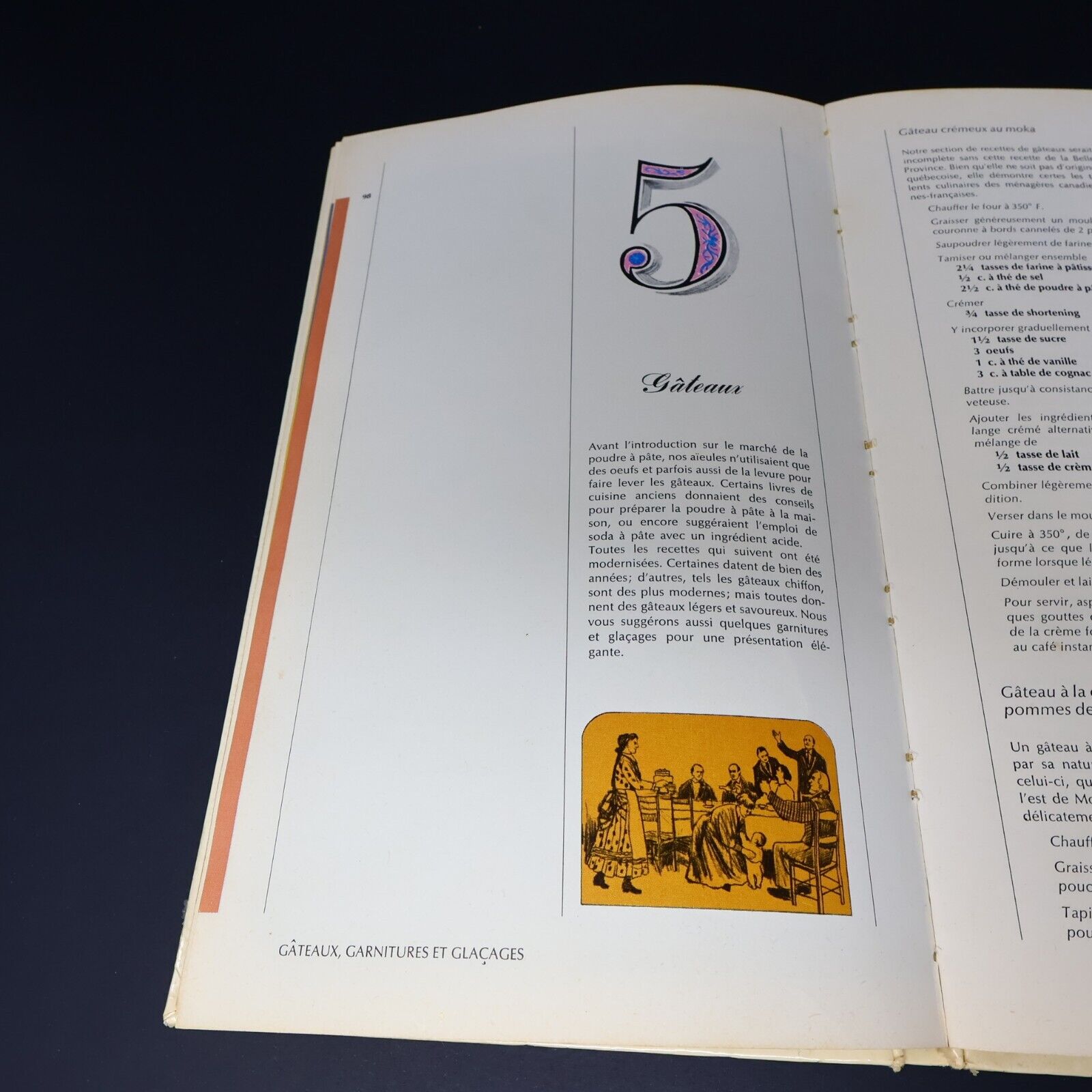 1971 Recettes Canadiennes de Laura Secord Cuisine Familiale Français Livre HC